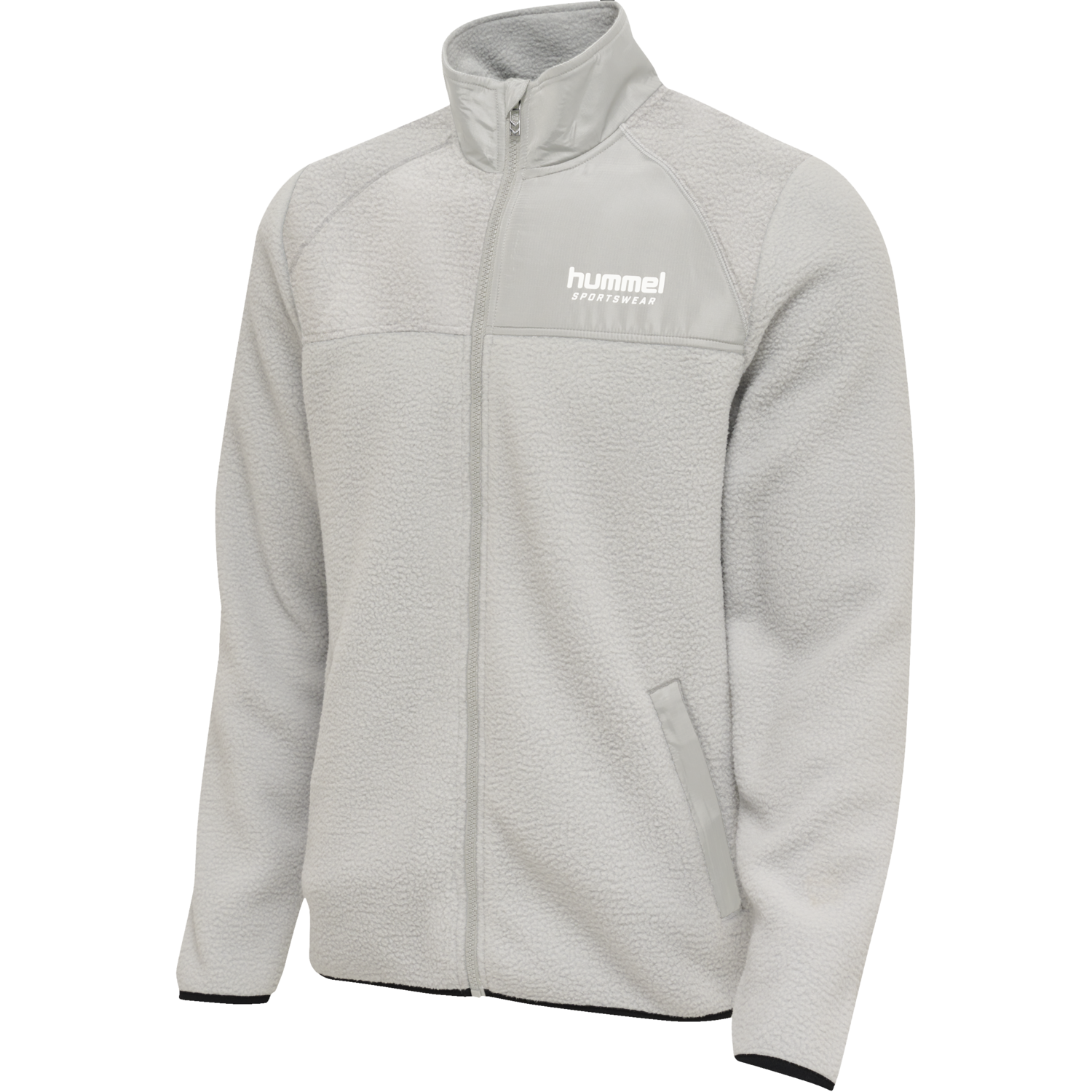 hmlLGC CHARLA FLEECE JACKET, HARBOR MIST, packshot