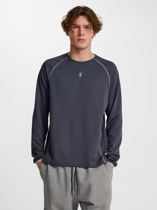 hmlPULSE PERFORMANCE MIDLAYER, EBONY, model