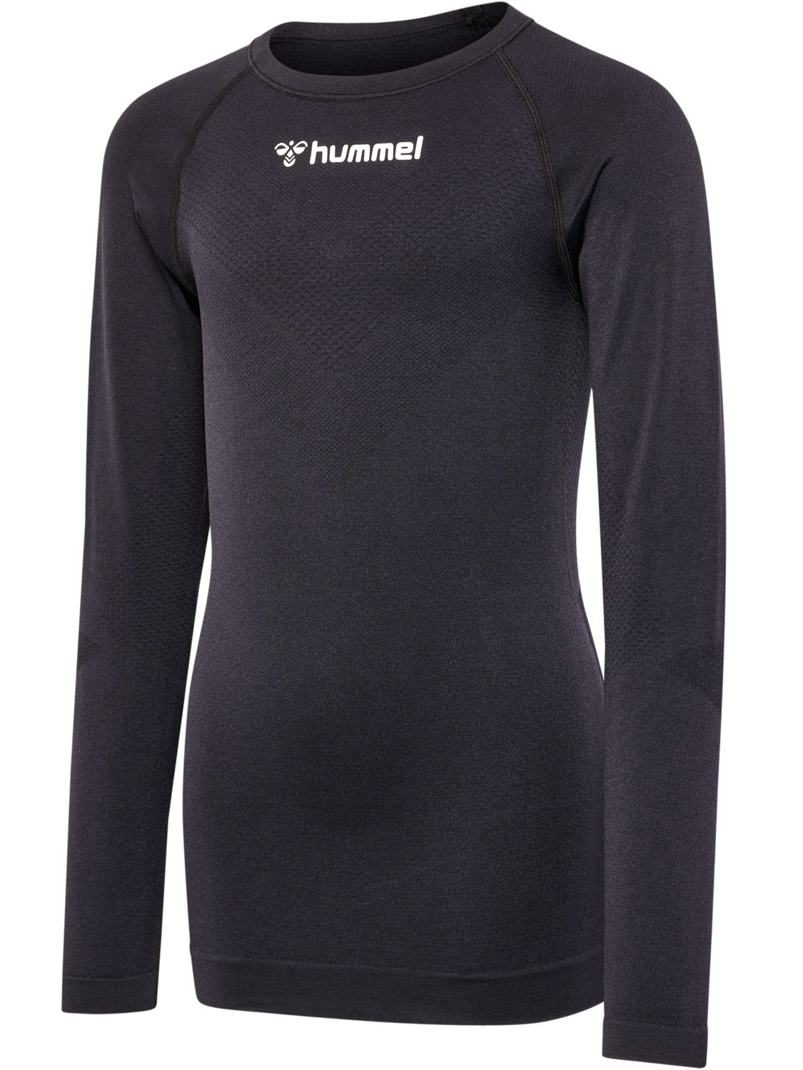 hmlBL COMFORT 2.0 TEE L/S KIDS, BLACK, packshot