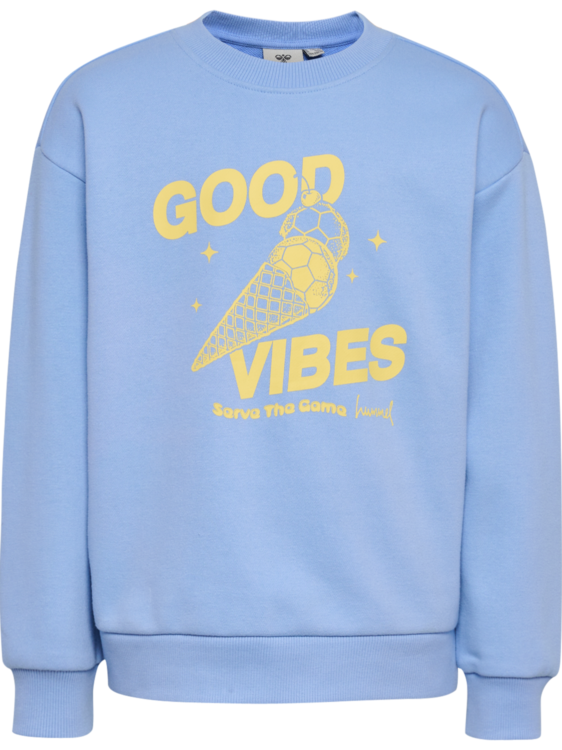 hmlJR GRAPHIC SWEATSHIRT, SERENITY, packshot