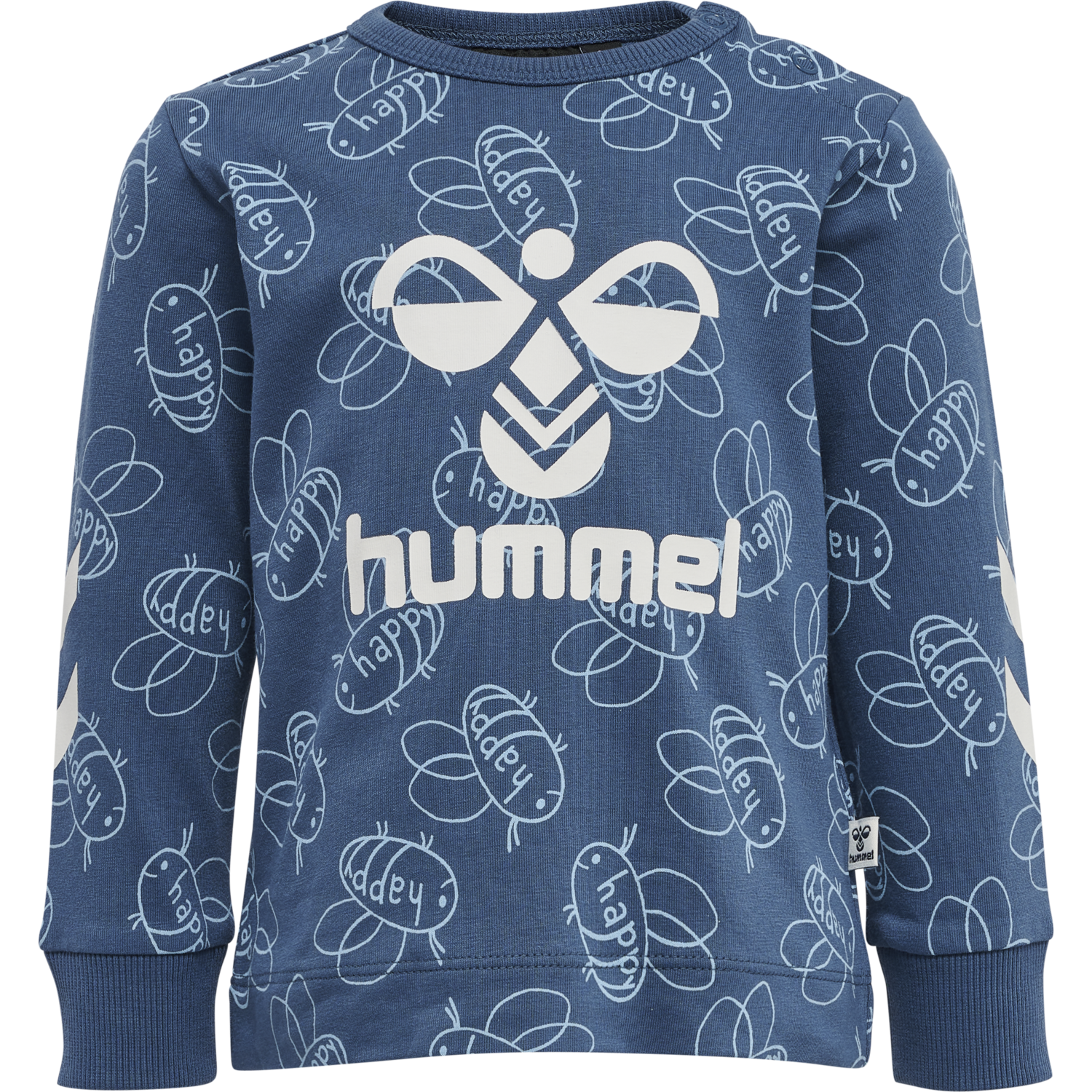 hmlCOLLIN T-SHIRT L/S, ENSIGN BLUE, packshot