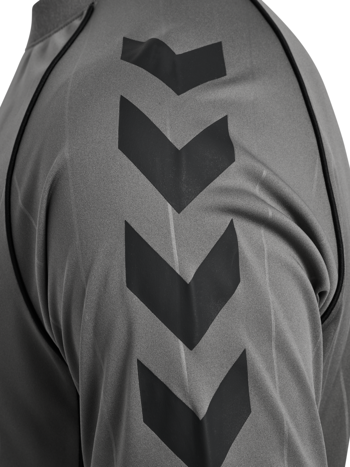 hmlPITCH T-SHIRT S/S, CHARCOAL GRAY, packshot