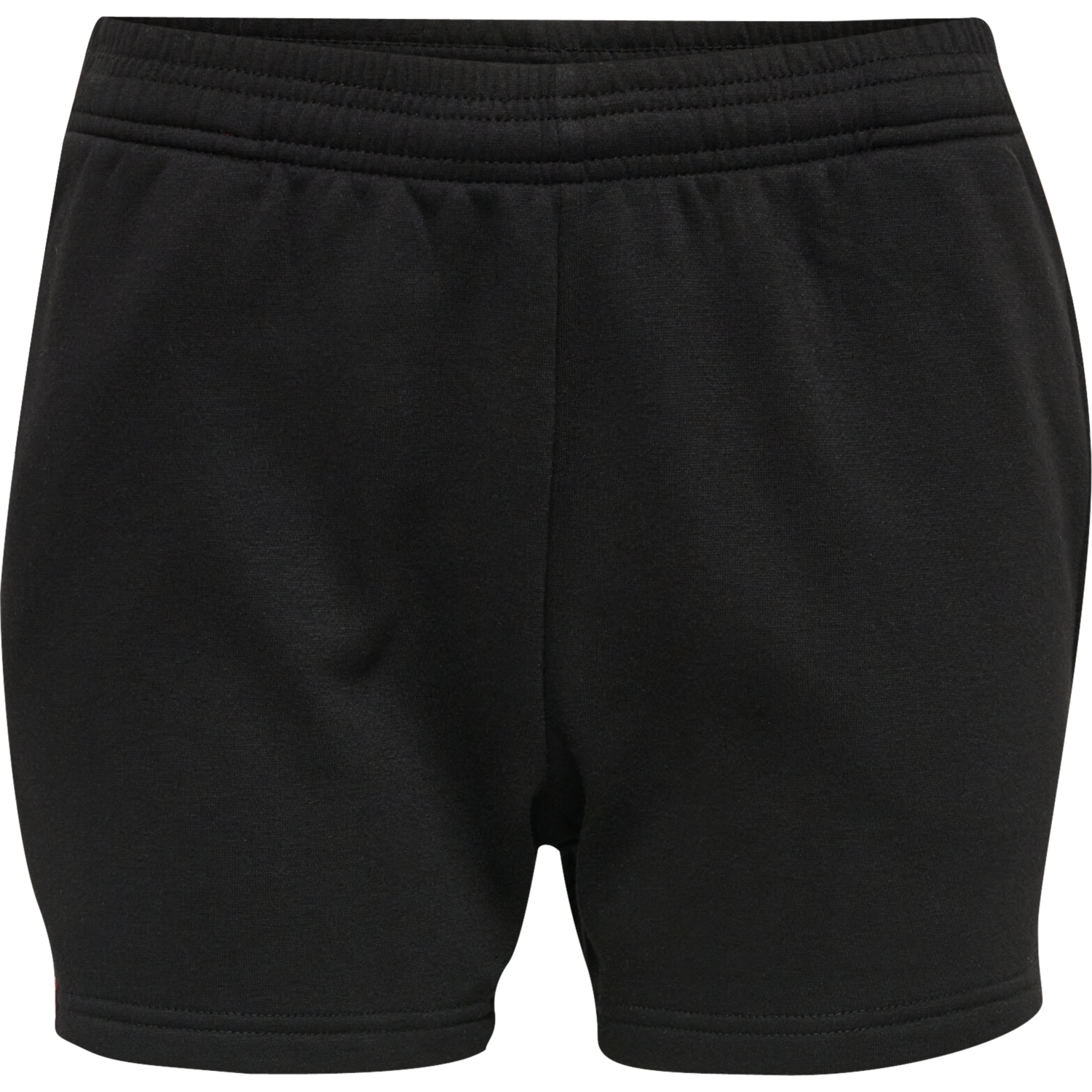 hmlRED BASIC SWEAT SHORTS KIDS, BLACK, packshot