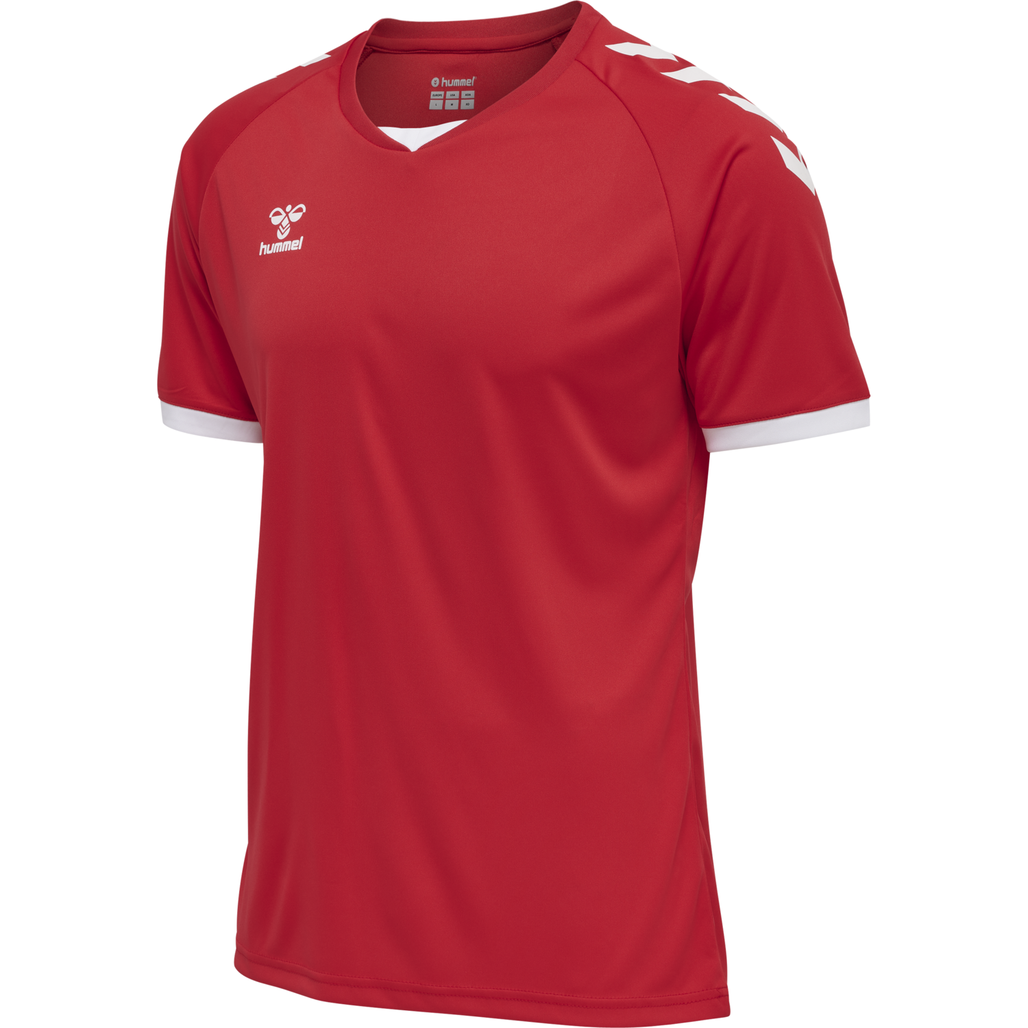 hmlCORE VOLLEY TEE, TRUE RED, packshot