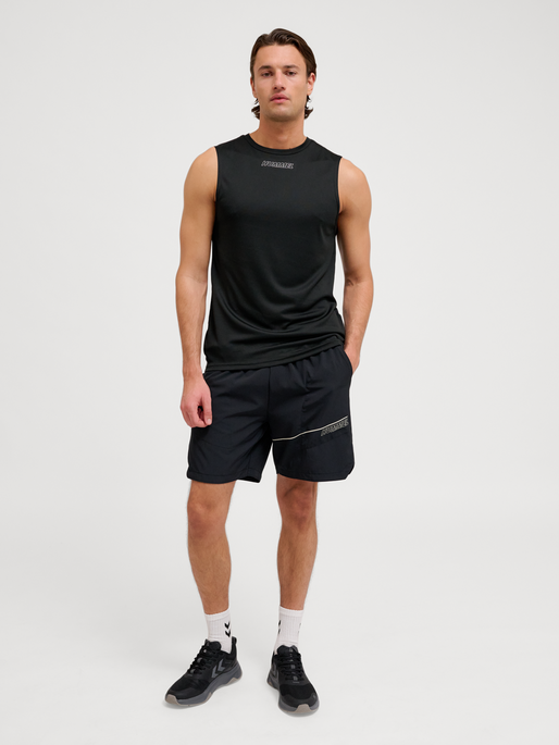hmlTE FLEX TANKTOP, BLACK, model