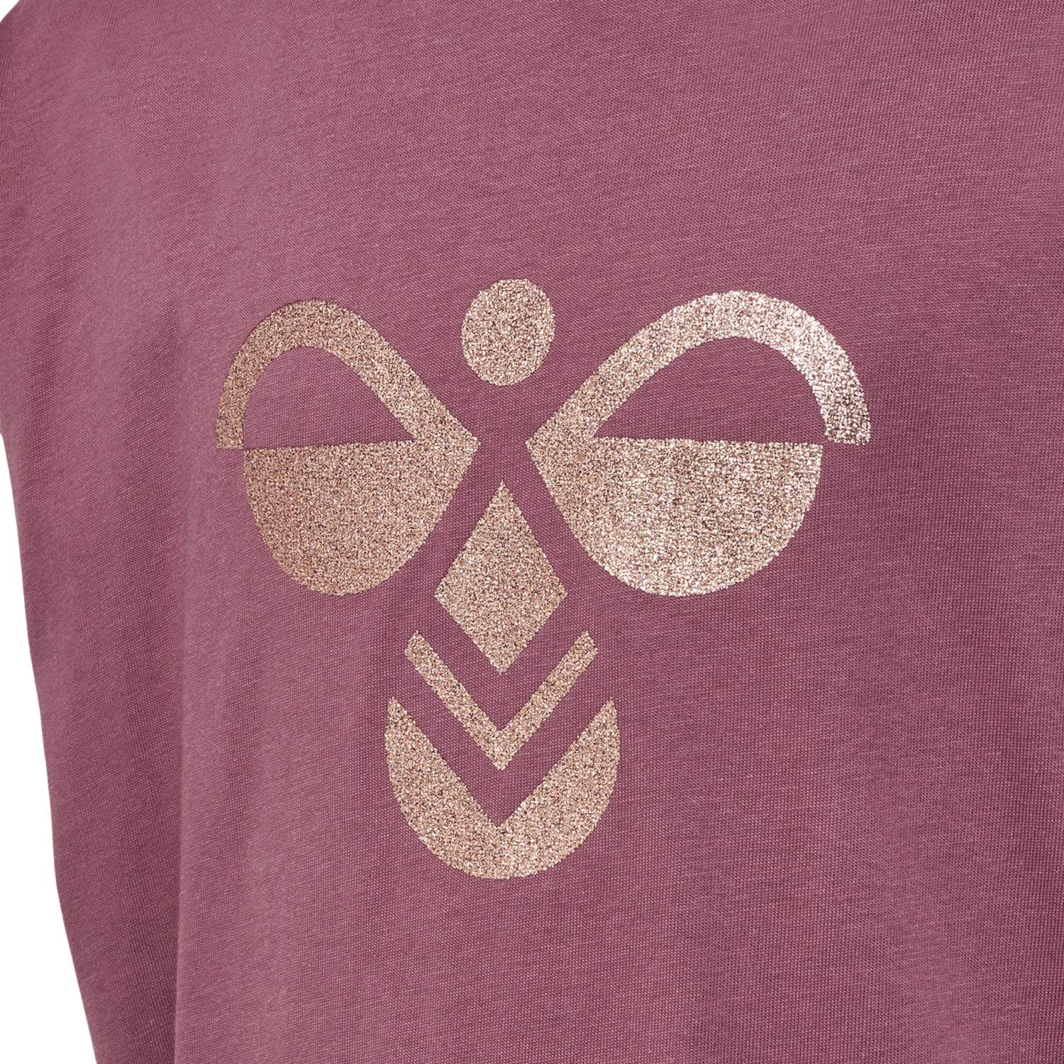 hmlDIEZ T-SHIRT S/S, ROSE BROWN, packshot