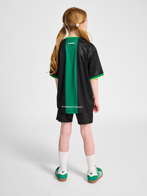 hmlJR LOOSE BALL  JERSEY S/S SET, BLACK, model