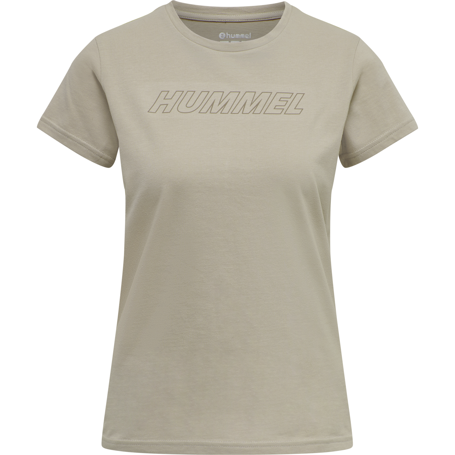 hmlTE CALI 2-PACK COTTON T-SHIRT, BLACK/CHATEAU GREY, packshot
