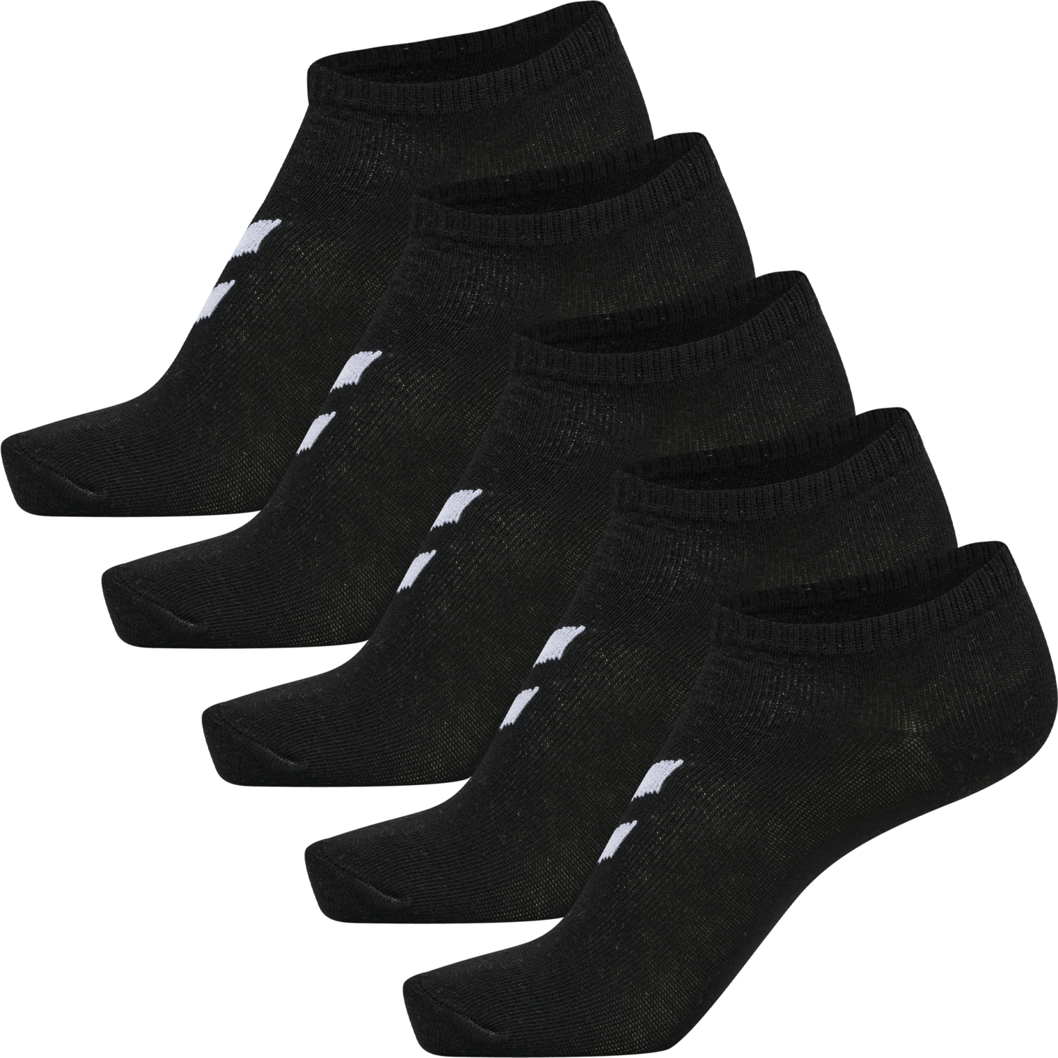 hmlMATCH ME SOCK 5-PACK, BLACK/BLACK, packshot