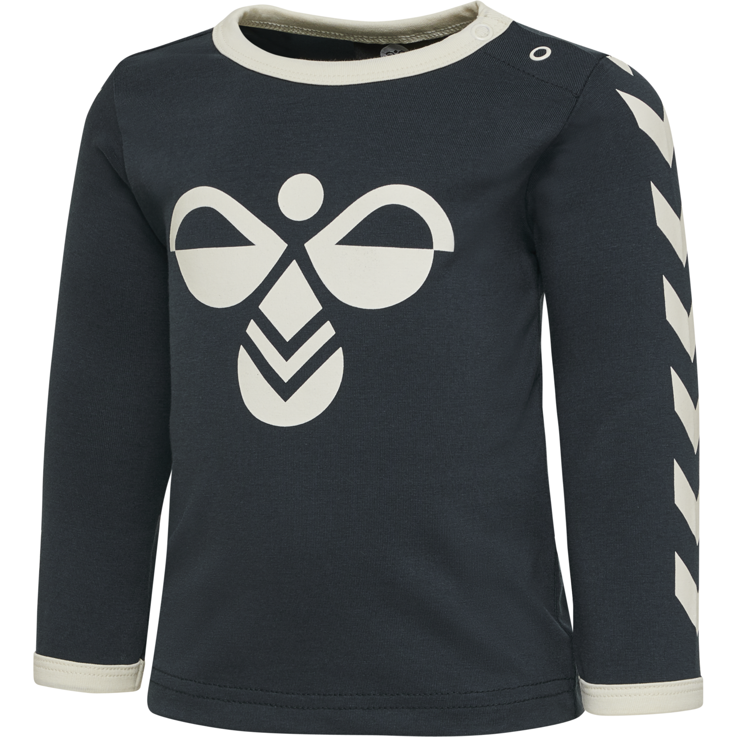 hmlFLIPPER T-SHIRT L/S, BLUE NIGHTS, packshot