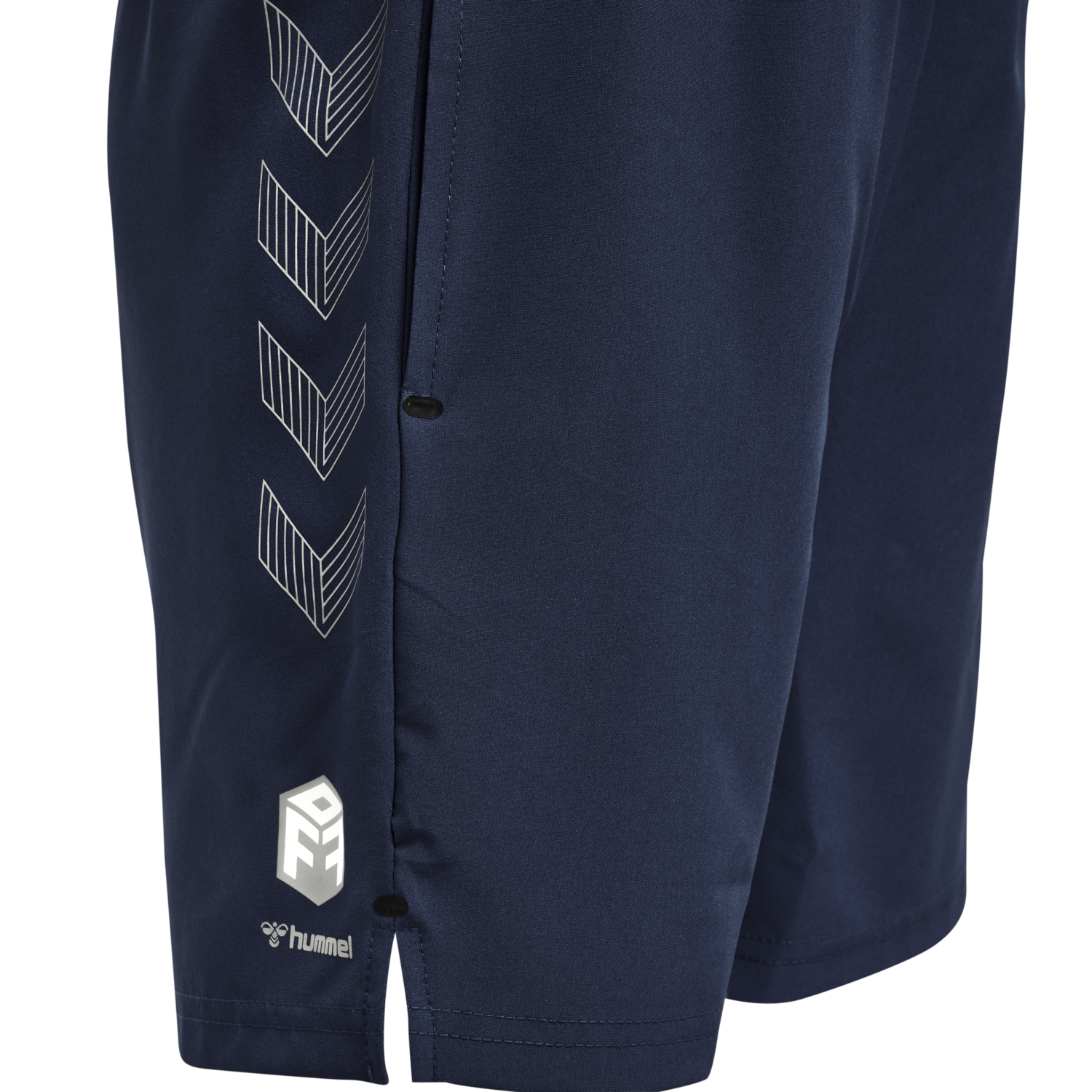 hmlMOVE GRID WOVEN SHORTS KIDS, MARINE, packshot