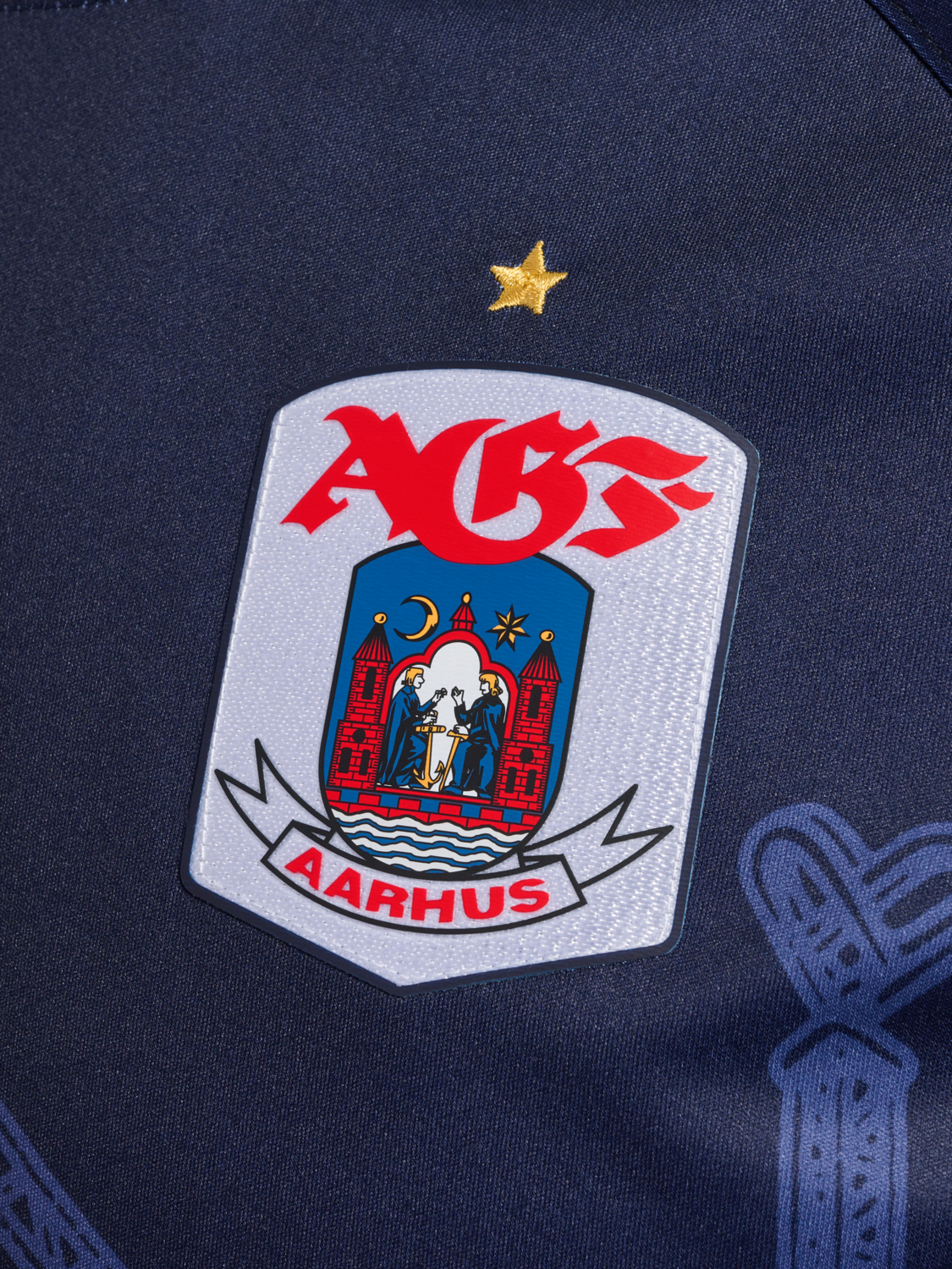 AGF 23/24 AWAY JERSEY S/S KIDS, MARINE, packshot