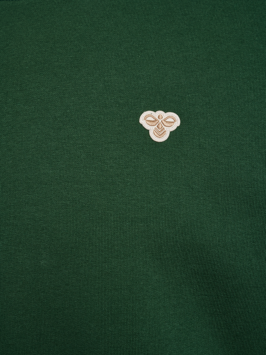 hmlLOOSE CREWNECK BEE, DARK GREEN, packshot