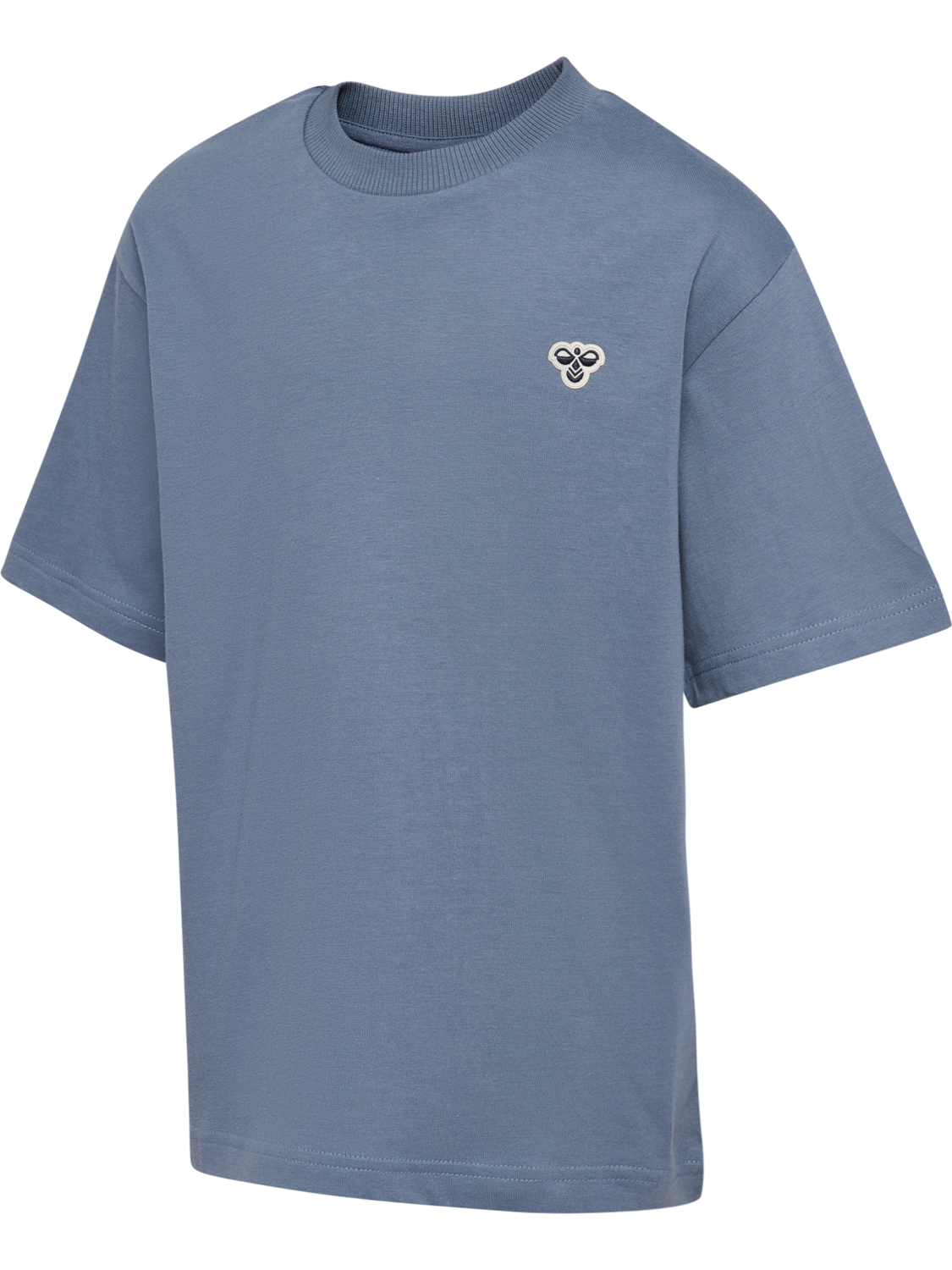 hmlJR LOOSE T-SHIRT S/S BEE, FLINT STONE, packshot