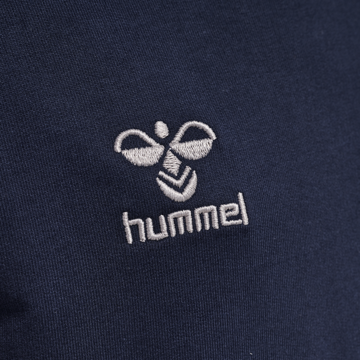hmlMOVE GRID COTTON HOODIE KIDS, MARINE, packshot