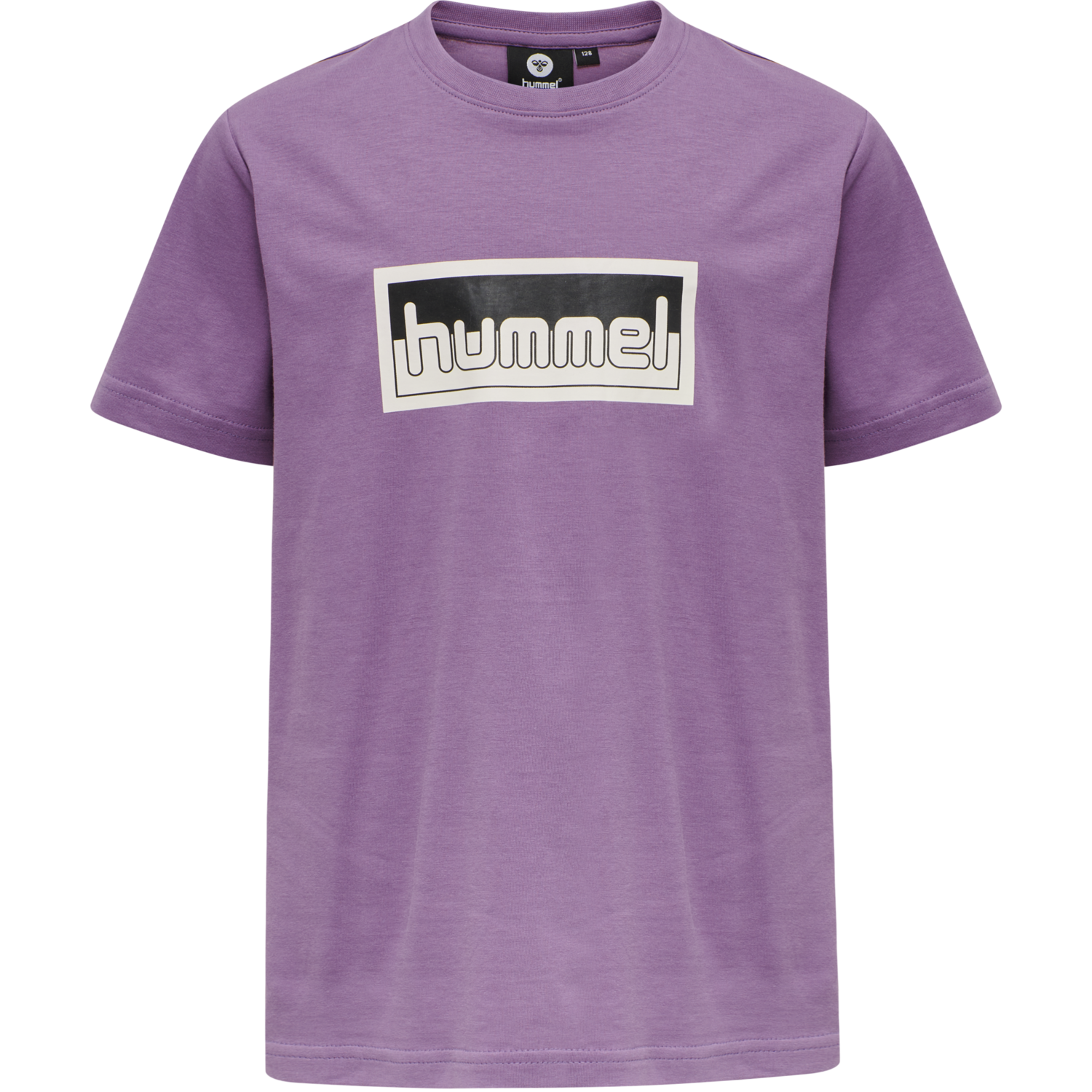 hmlMONO T-SHIRT, CHINESE VIOLET, packshot
