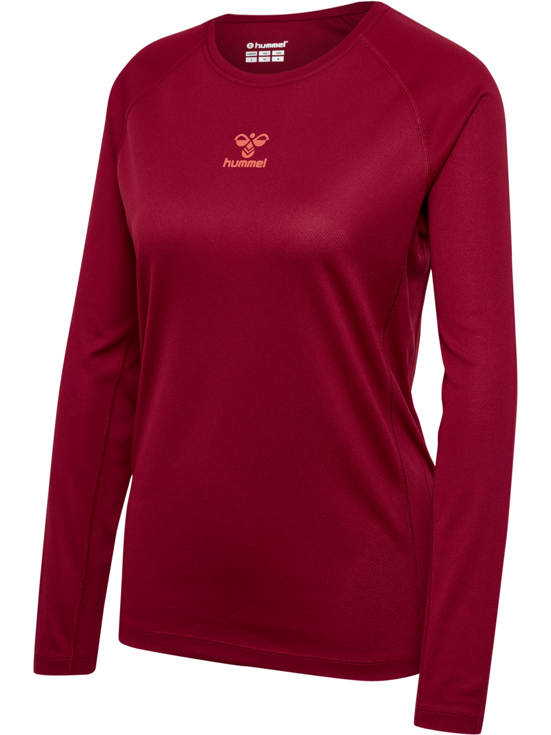 hmlSPRINT MESH T-SHIRT L/S WOMAN, 4863, packshot