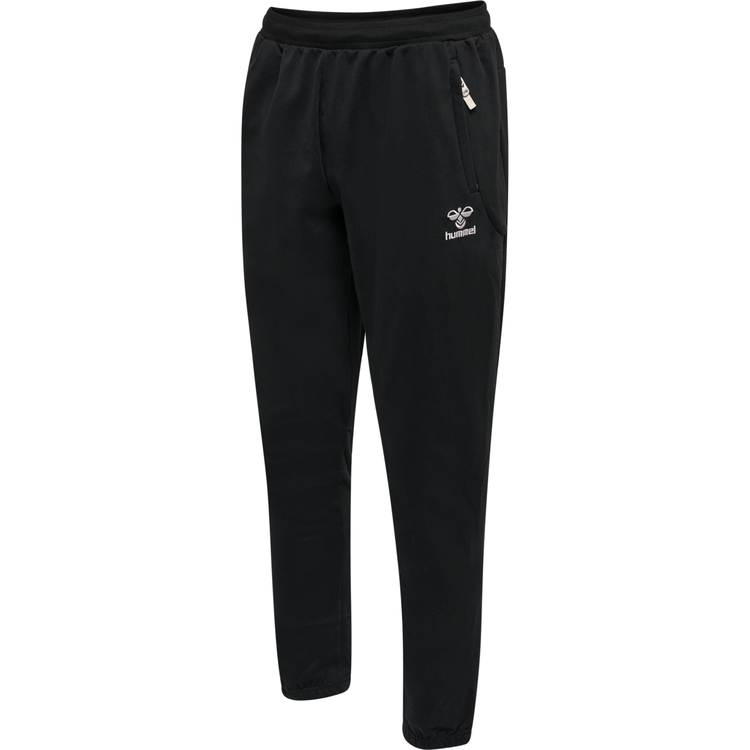 hmlMOVE GRID COTTON PANTS, BLACK, packshot