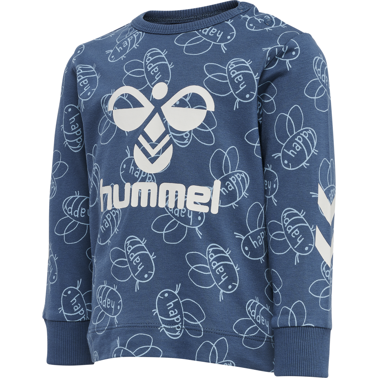 hmlCOLLIN T-SHIRT L/S, ENSIGN BLUE, packshot