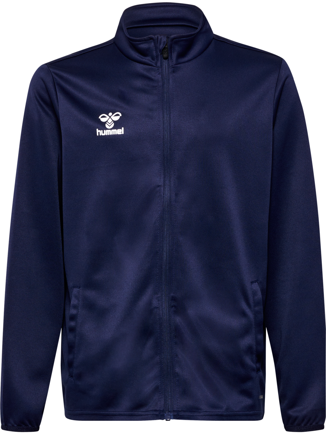 hmlESSENTIAL TRACK JACKET KIDS, MARINE, packshot