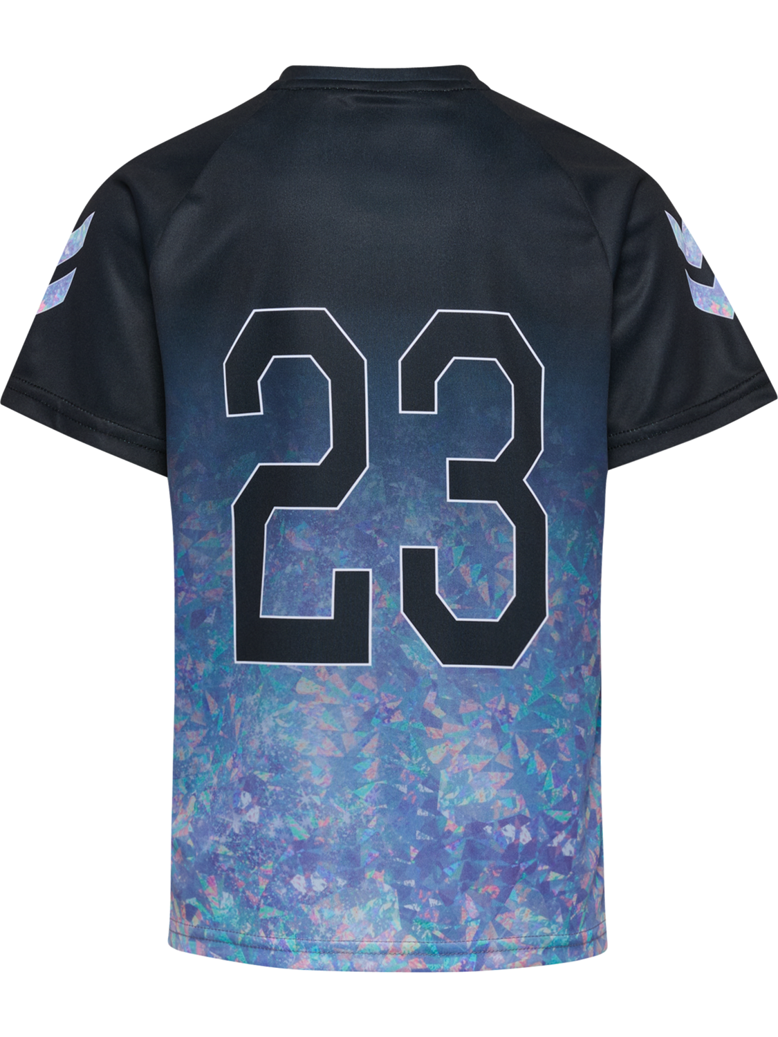 hmlSHIMMER T-SHIRT S/S, BLACK, packshot