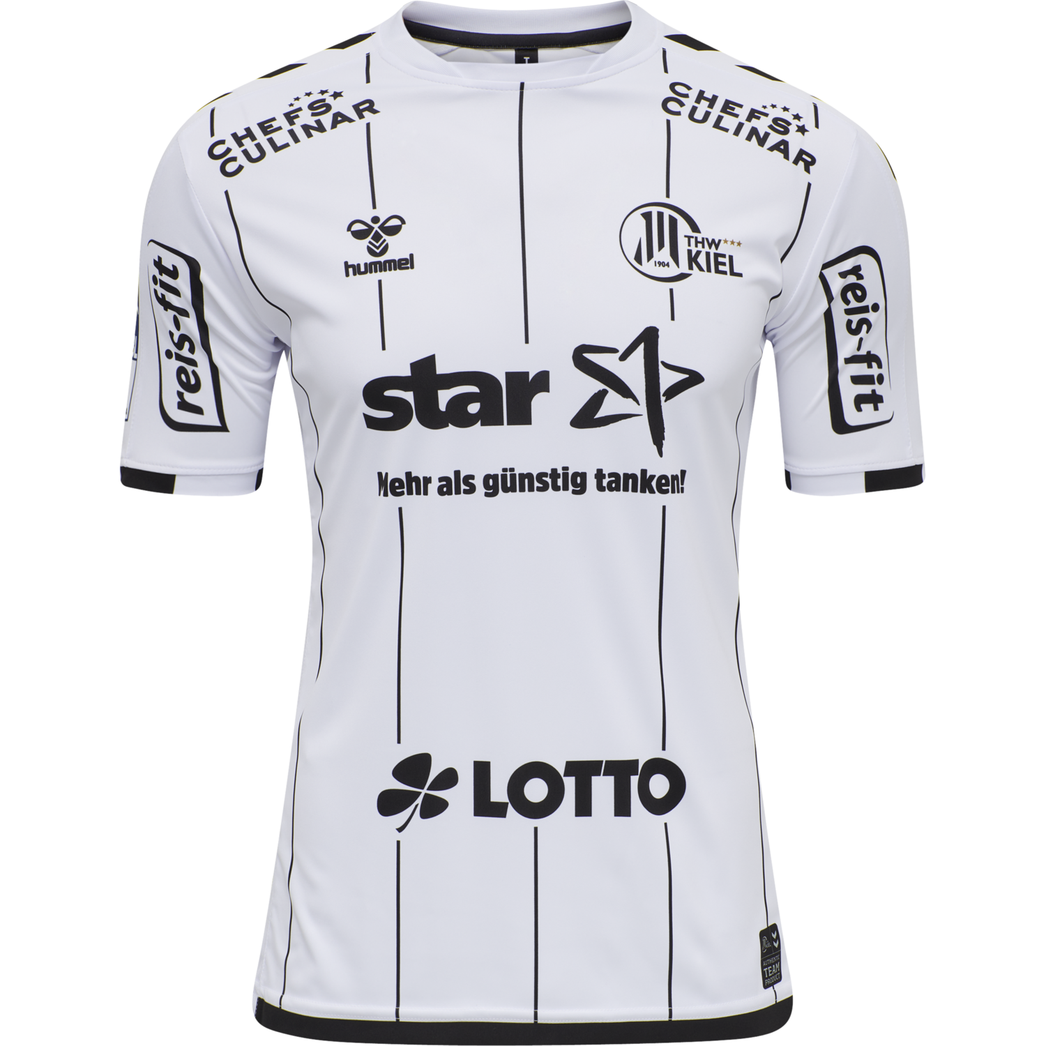 THW KIEL 19-20 HOME JERSEY S/S, 9001, packshot