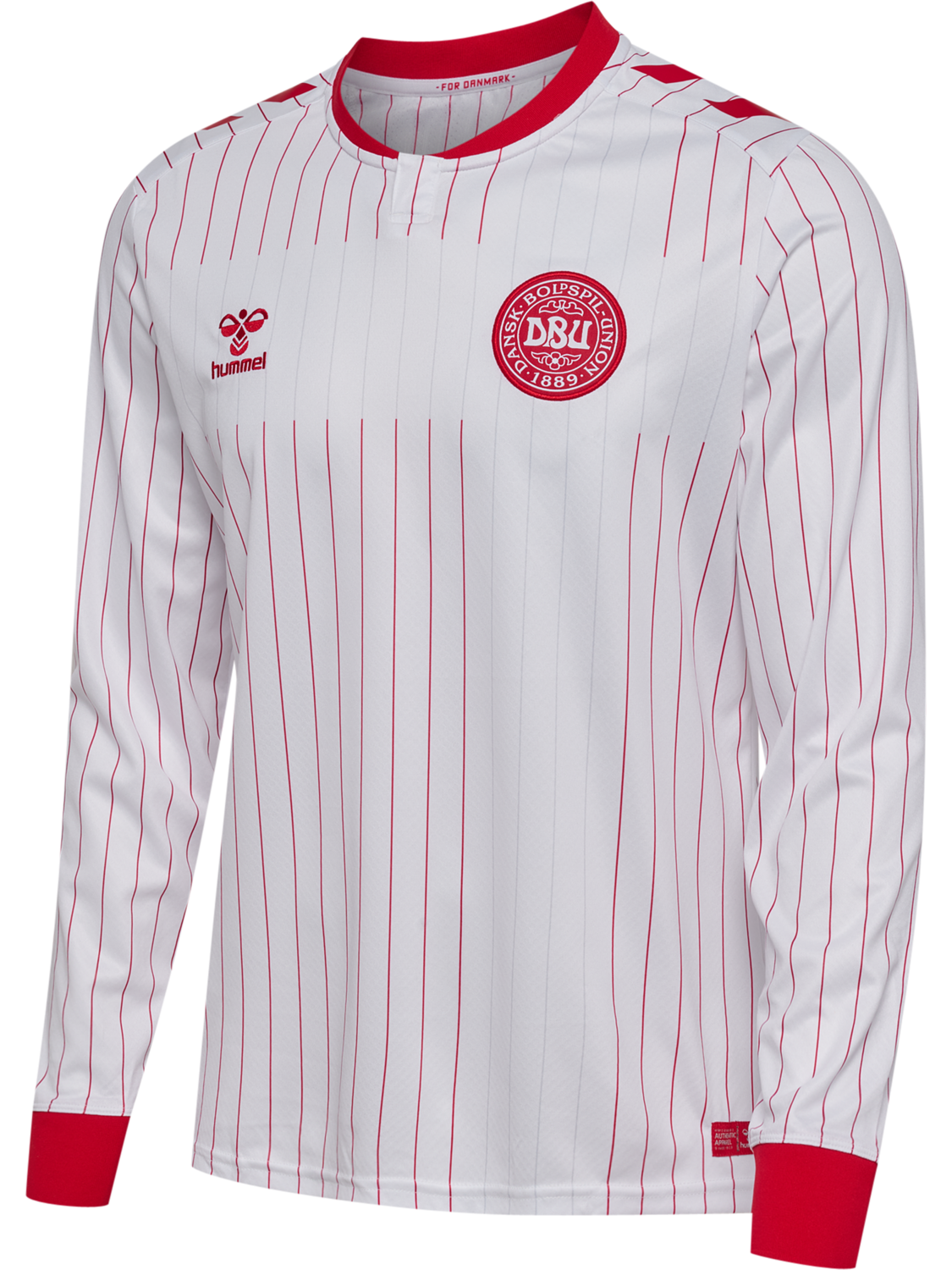 DBU 26 AWAY JERSEY L/S, WHITE, packshot