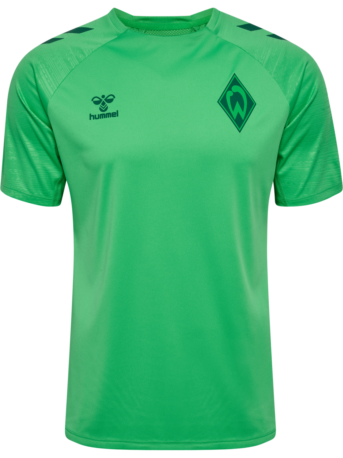 WER 26/27 TR PRO JERSEY S/S, ISLAND GREEN WO SPONSOR, packshot