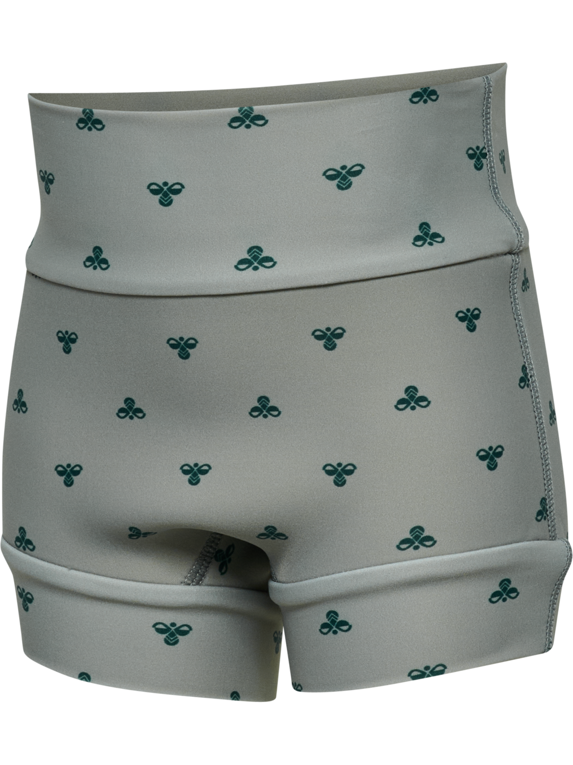 hmlMINI NEOPRENE AOP SWIM SHORTS, SHADOW, packshot