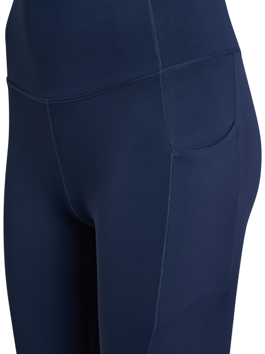 hmlHIIT INTENSITY HIGH WAIST TIGHTS, DRESS BLUES, packshot