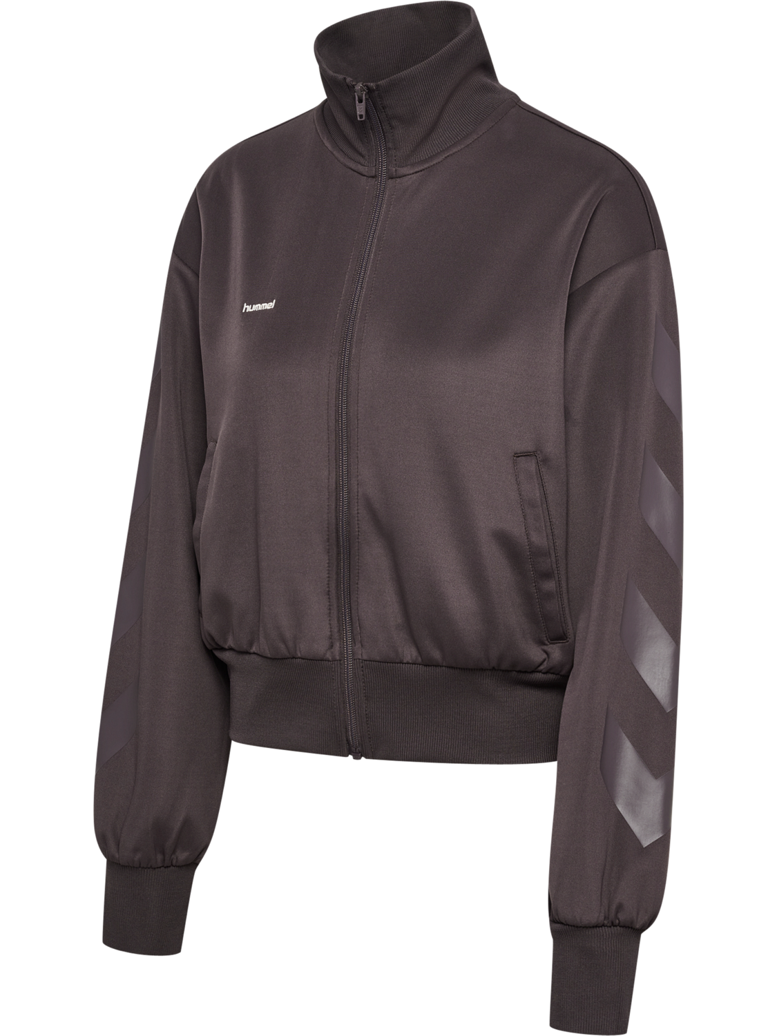 hmlI-D TRACK TOP, SHALE, packshot