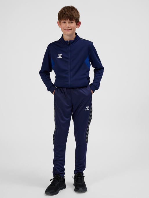hmlAUTHENTIC TRAINING PANTS KIDS, MARINE, model