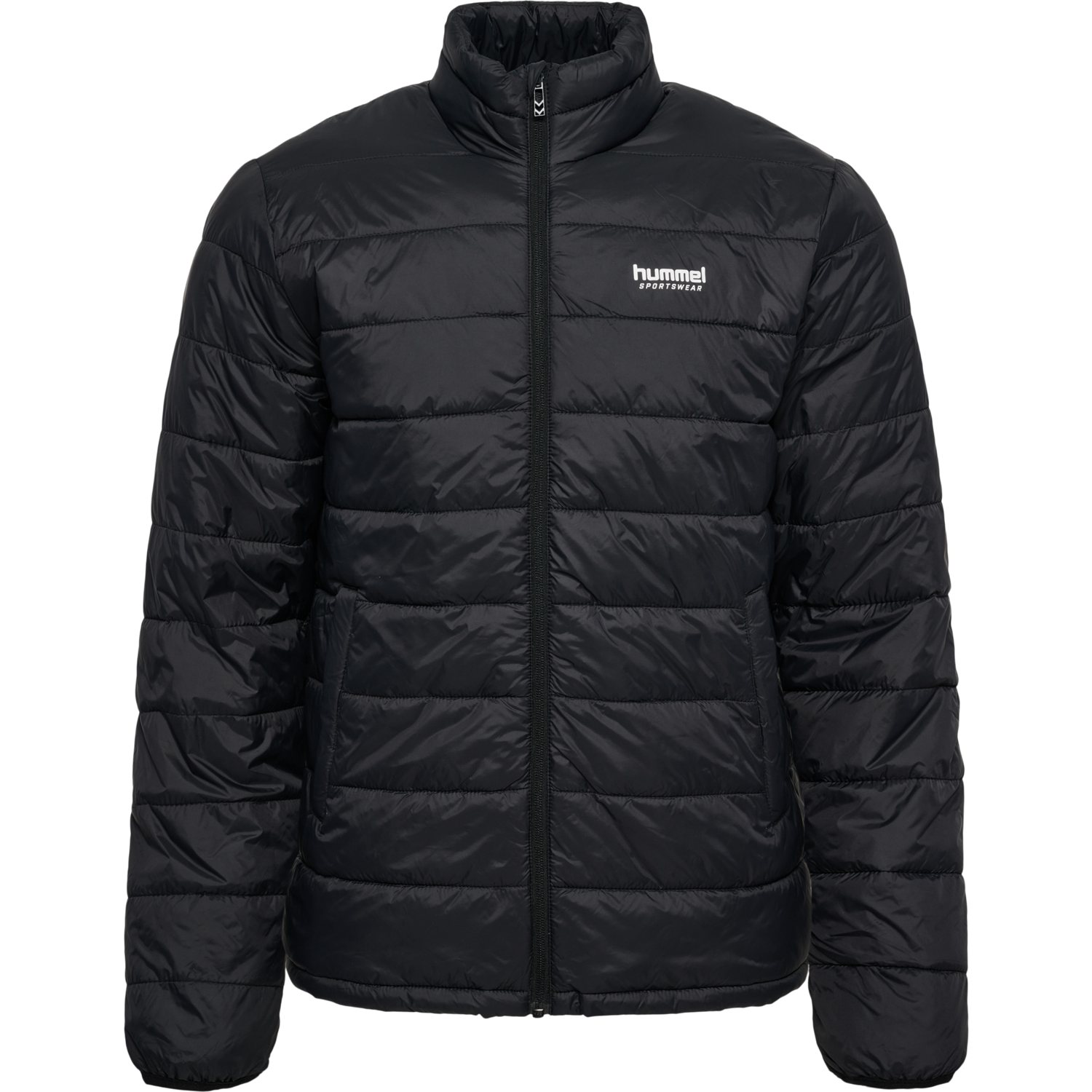 hmlWIND PUFF JACKET, BLACK, packshot