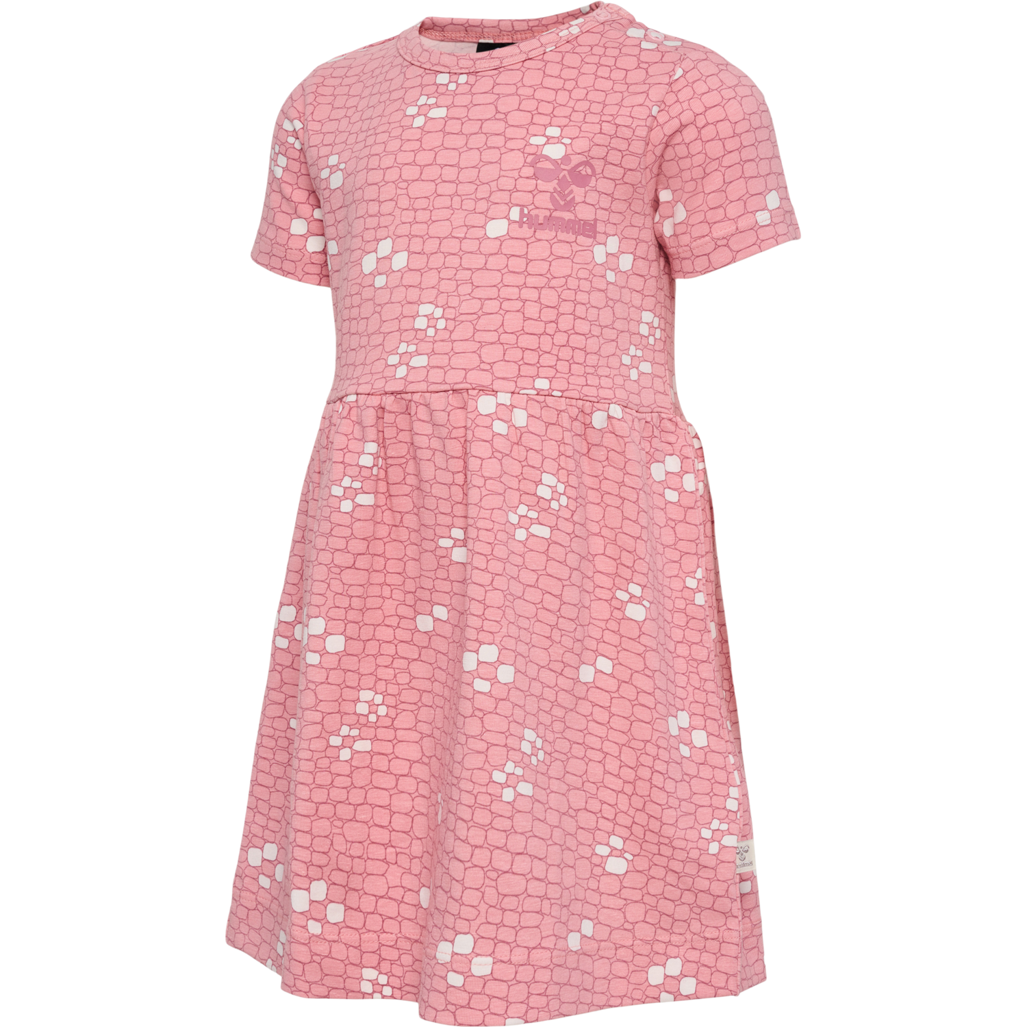hmlZANZI DRESS S/S, BRIDAL ROSE, packshot
