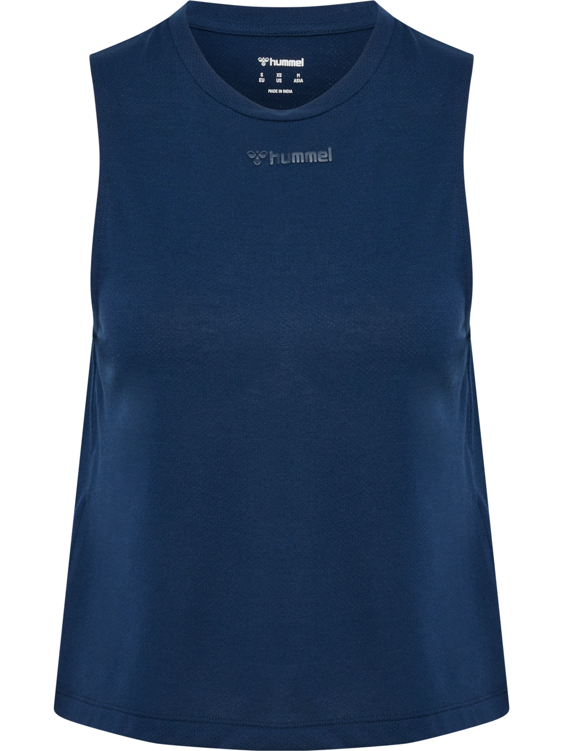 hmlMT VANJA SHORT MUSCLE TANKTOP, DRESS BLUES, packshot
