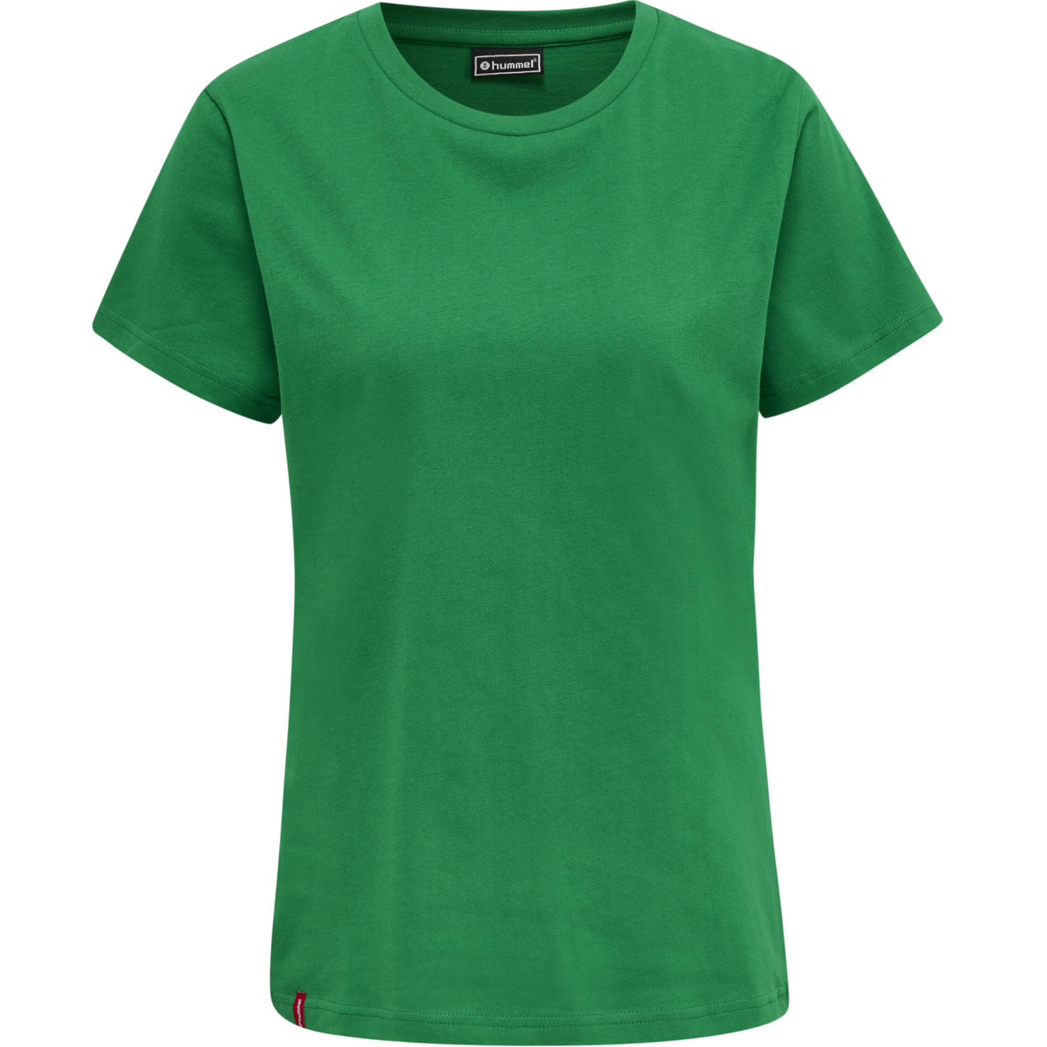 hmlRED BASIC T-SHIRT S/S WOMAN, JOLLY GREEN, packshot