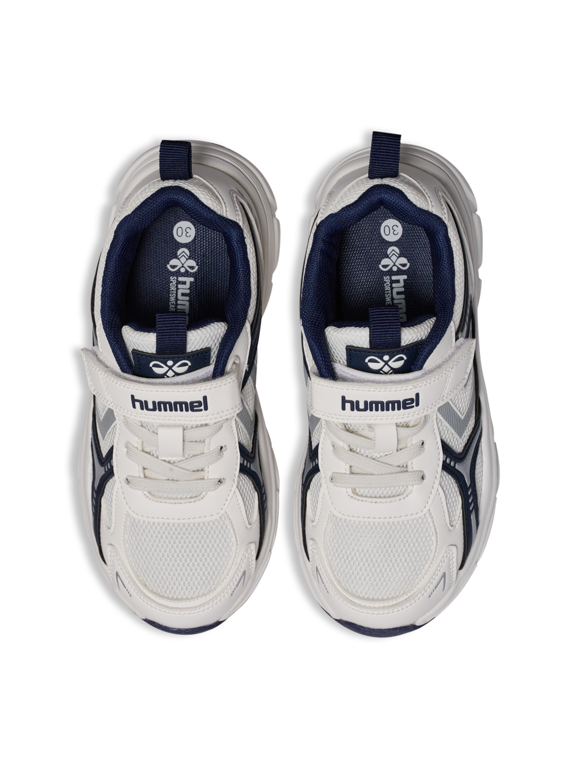 EFFORT ONE VC JR, WHITE/NAVY, packshot