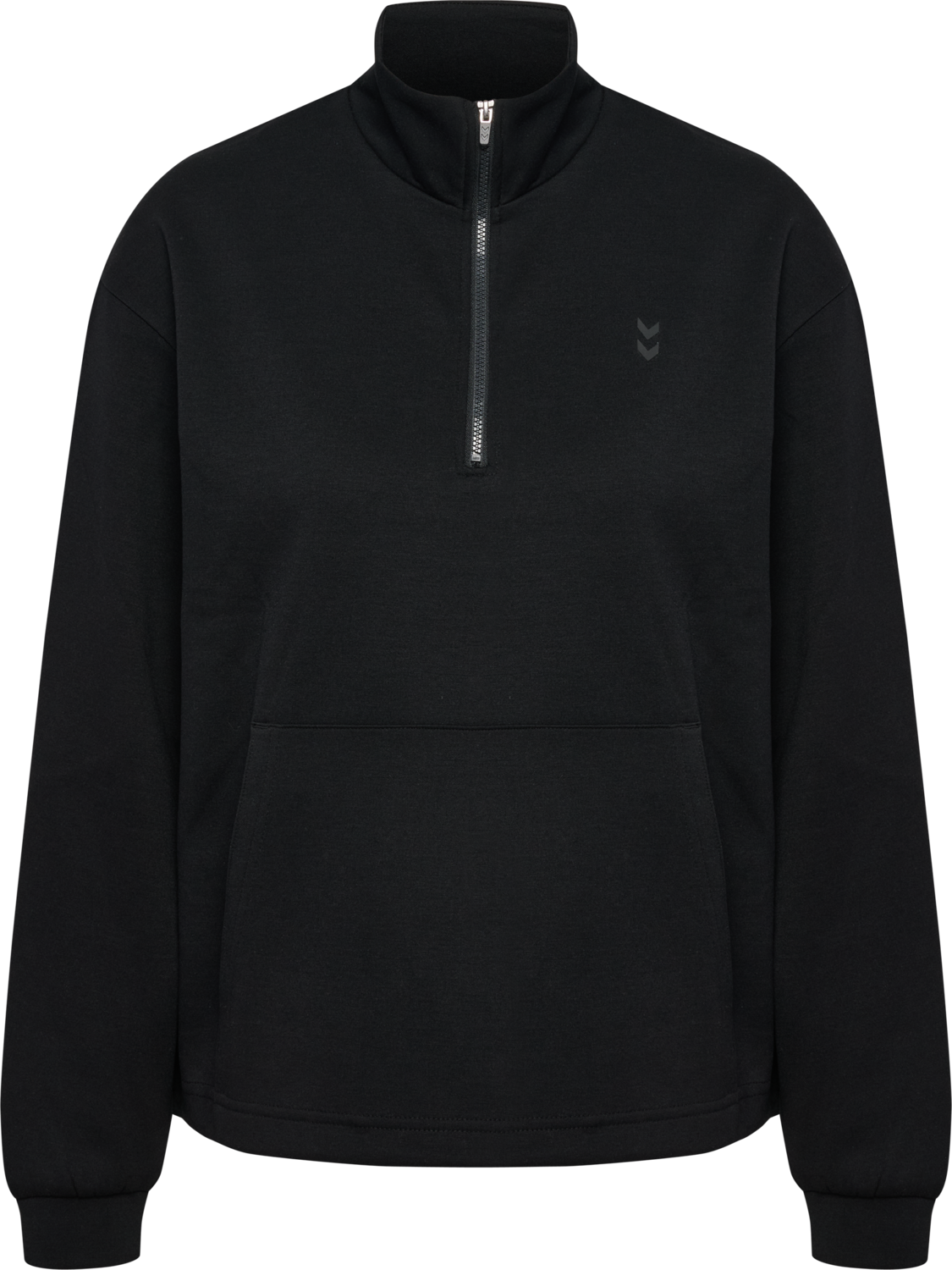 hmlYOGA SOFT HALFZIP W JACKET, BLACK, packshot