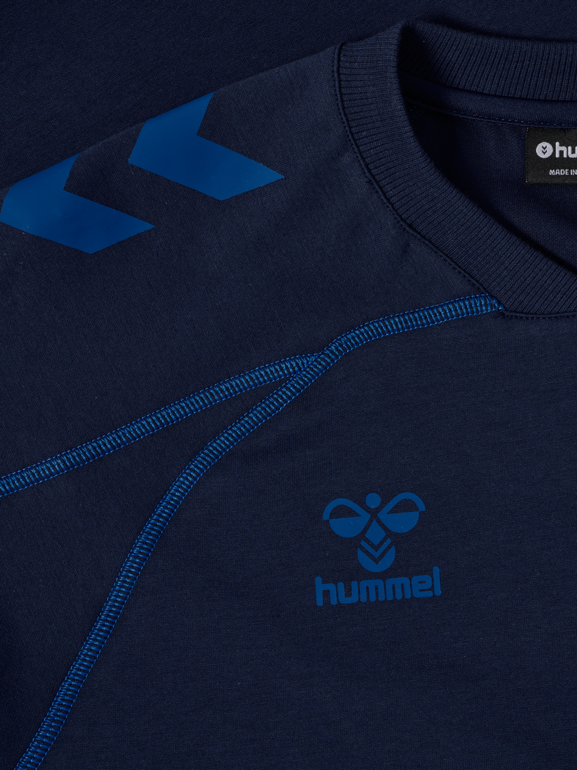 hmlMOVE 2.0 T-SHIRT S/S, MARINE, packshot