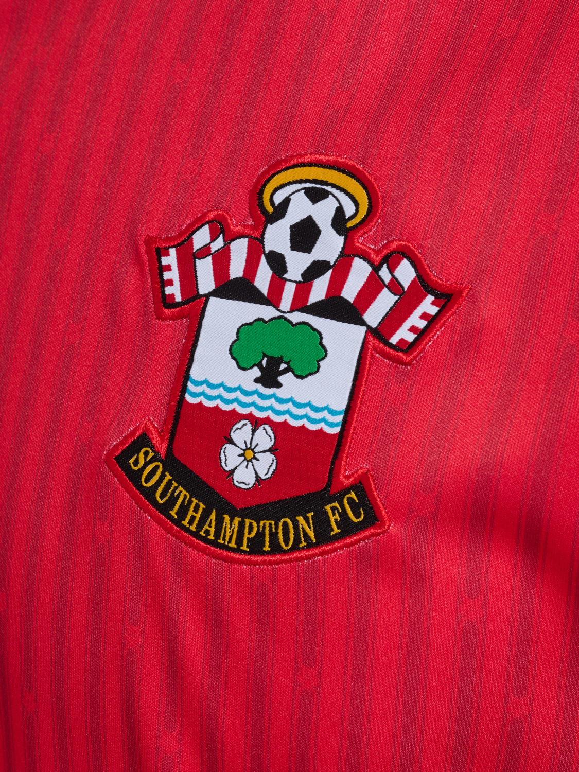 SOU 23/24 HOME JERSEY S/S, RED/WHITE, packshot