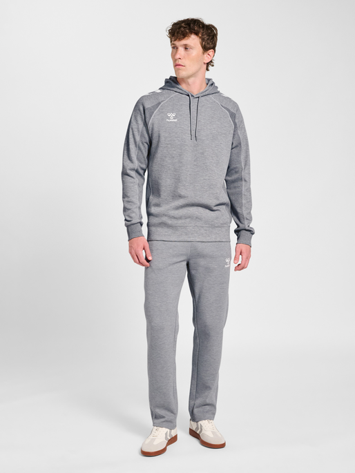 hmlMOVE 2.0 PANTS, GREY MELANGE, model