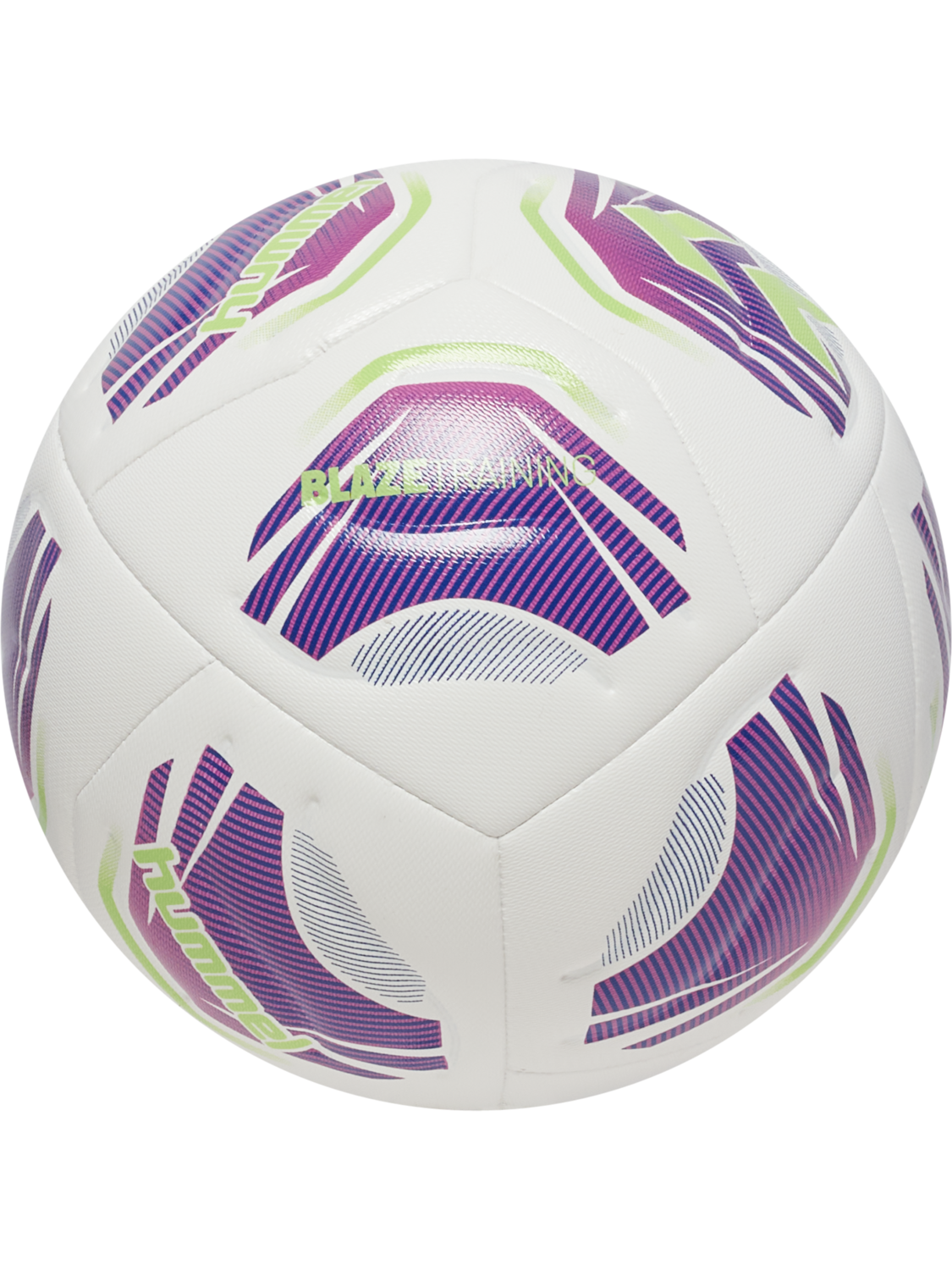 hmlBLAZE26 TRAINING FOOTBALL, ASIAN PEAR/WHITE, packshot