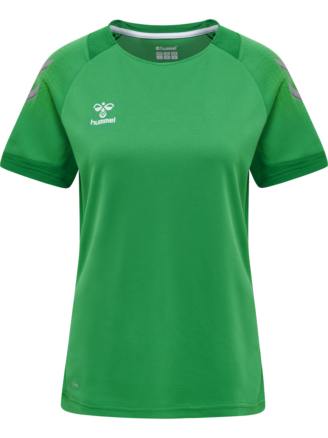 hmlLEAD WOMENS S/S POLY JERSEY, JELLY BEAN, packshot