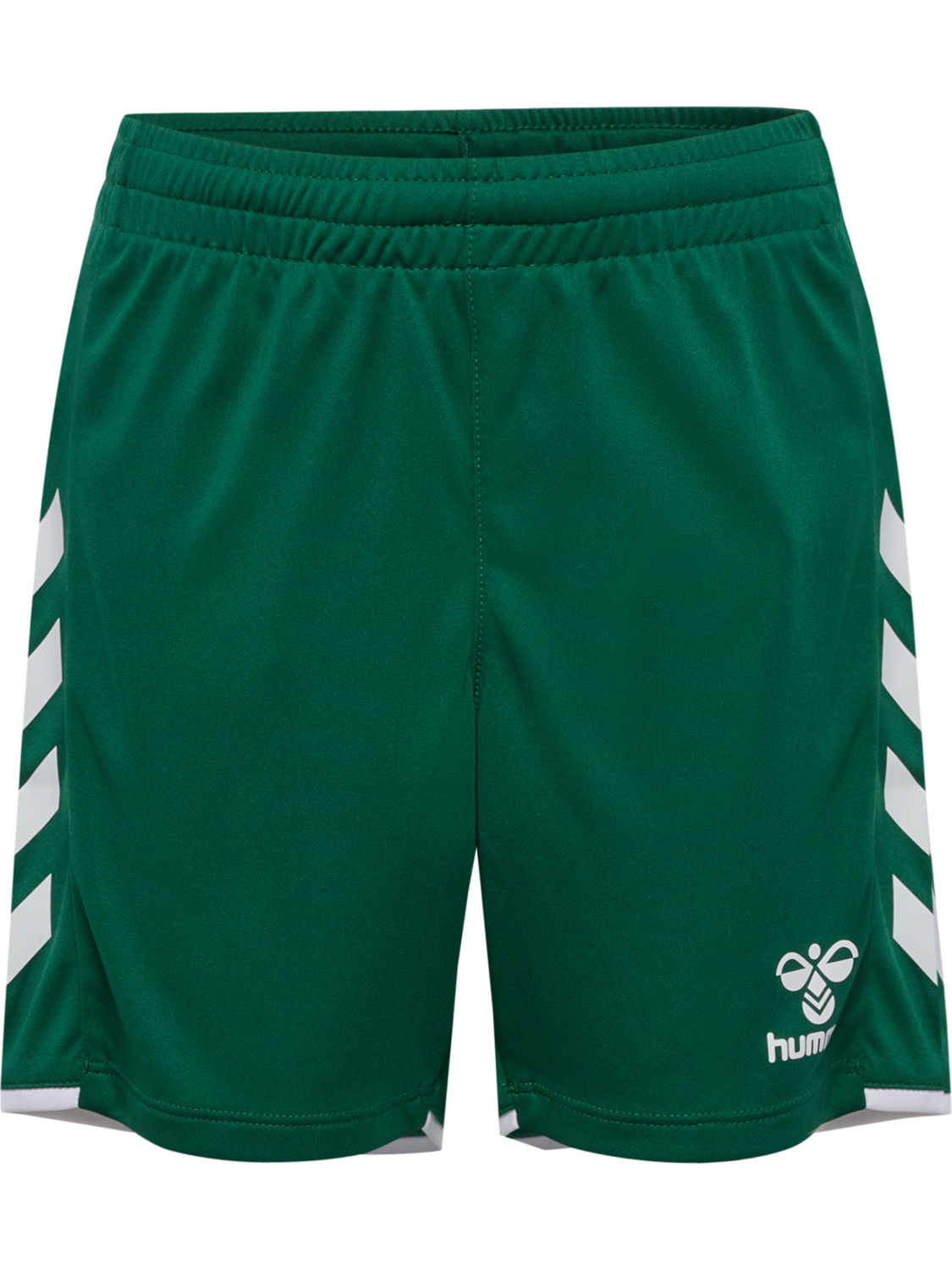 hmlCORE 2.0 SHORTS KIDS, EVERGREEN/WHITE, packshot