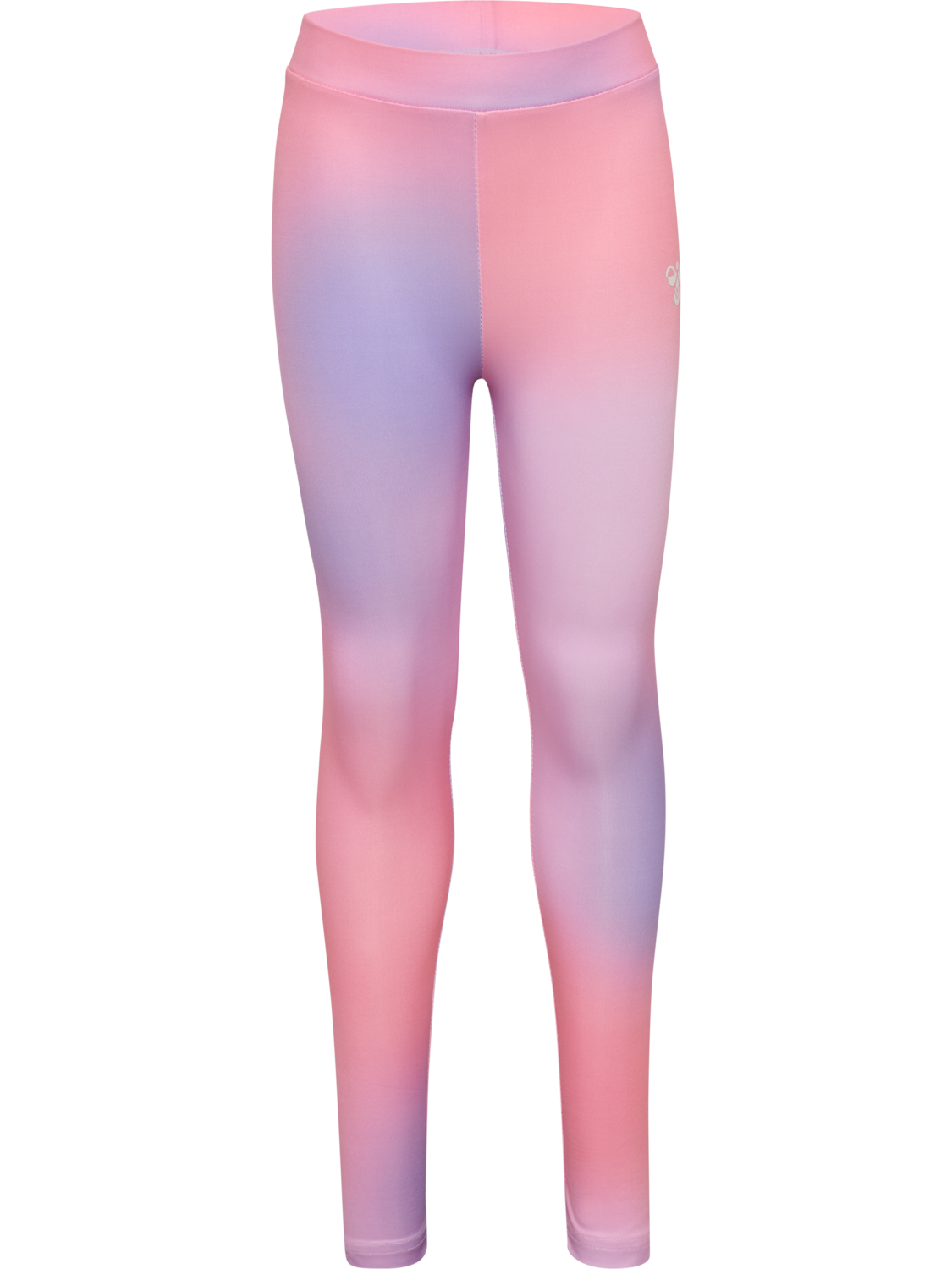 hmlJR GRADIENT GYM TIGHTS, SHELL PINK, packshot