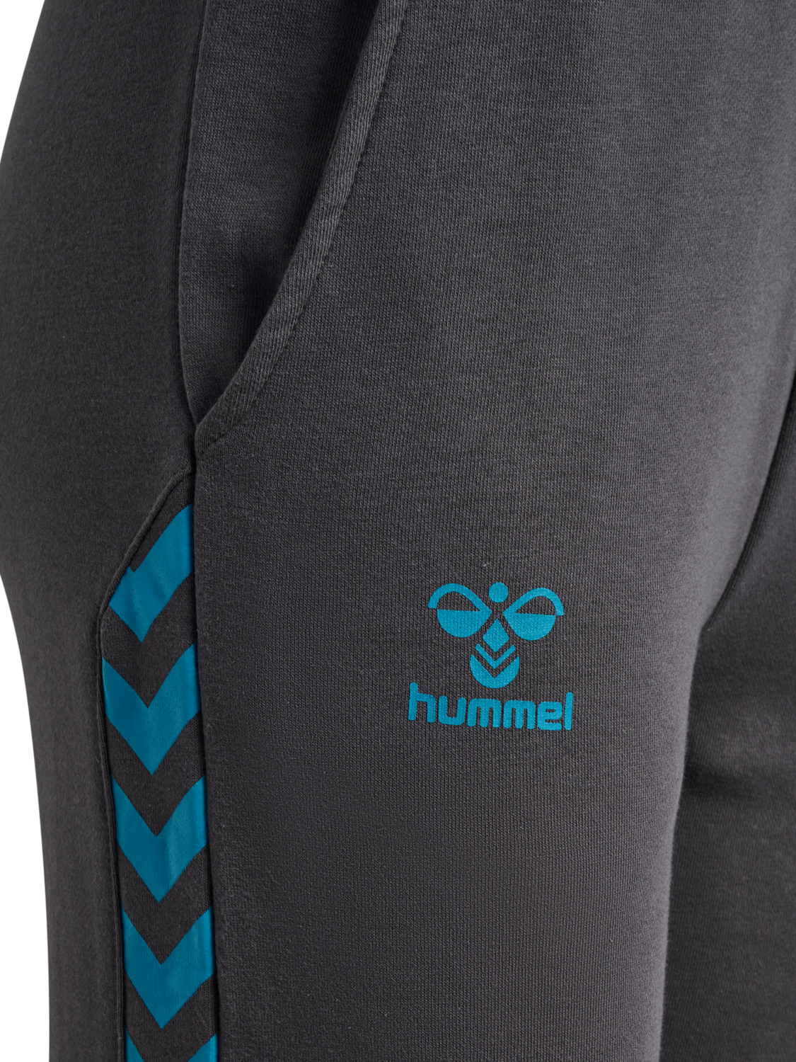 hmlSTALTIC COTTON PANTS WOMAN, MAGNET, packshot