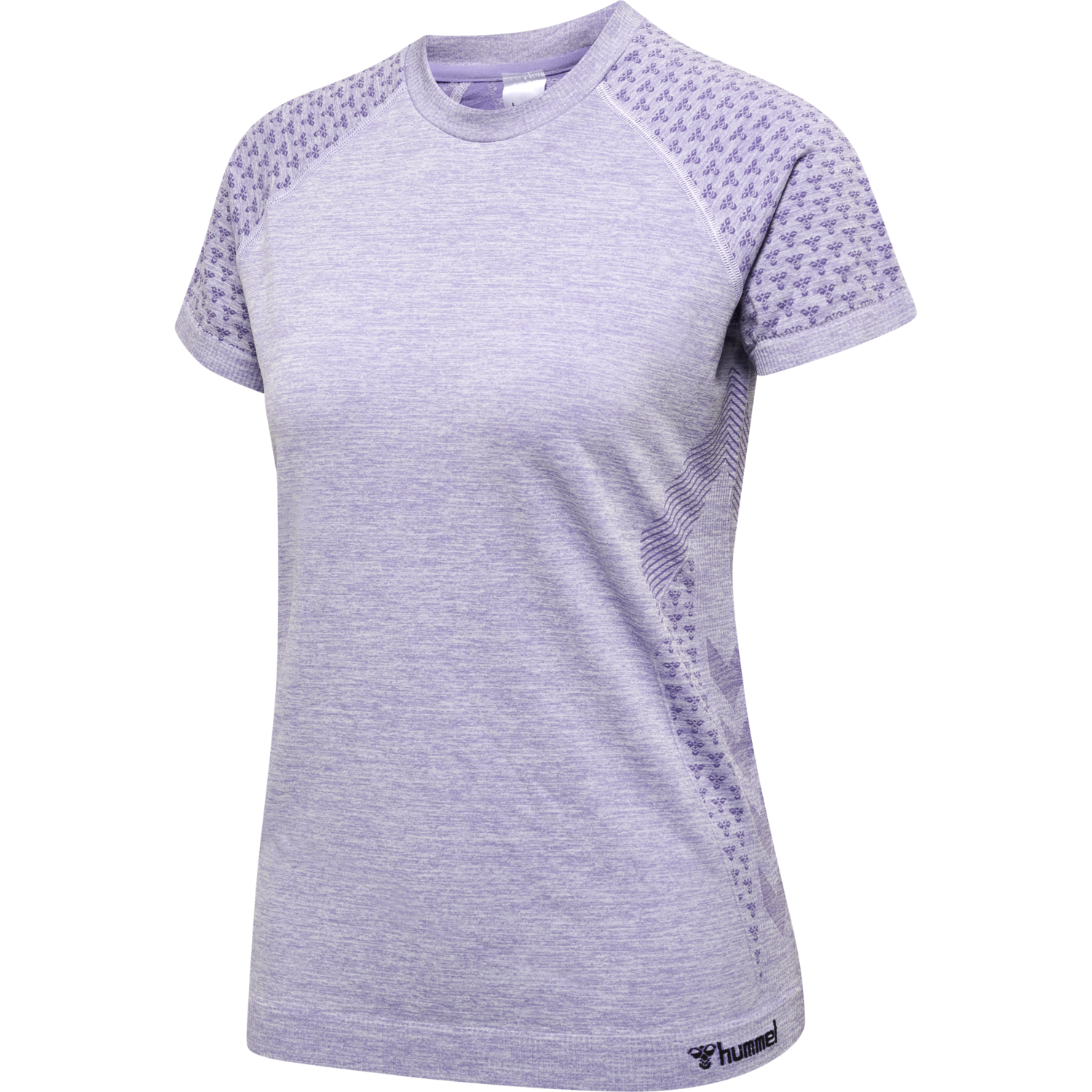 hmlCI SEAMLESS T-SHIRT, LAVENDER MELANGE, packshot