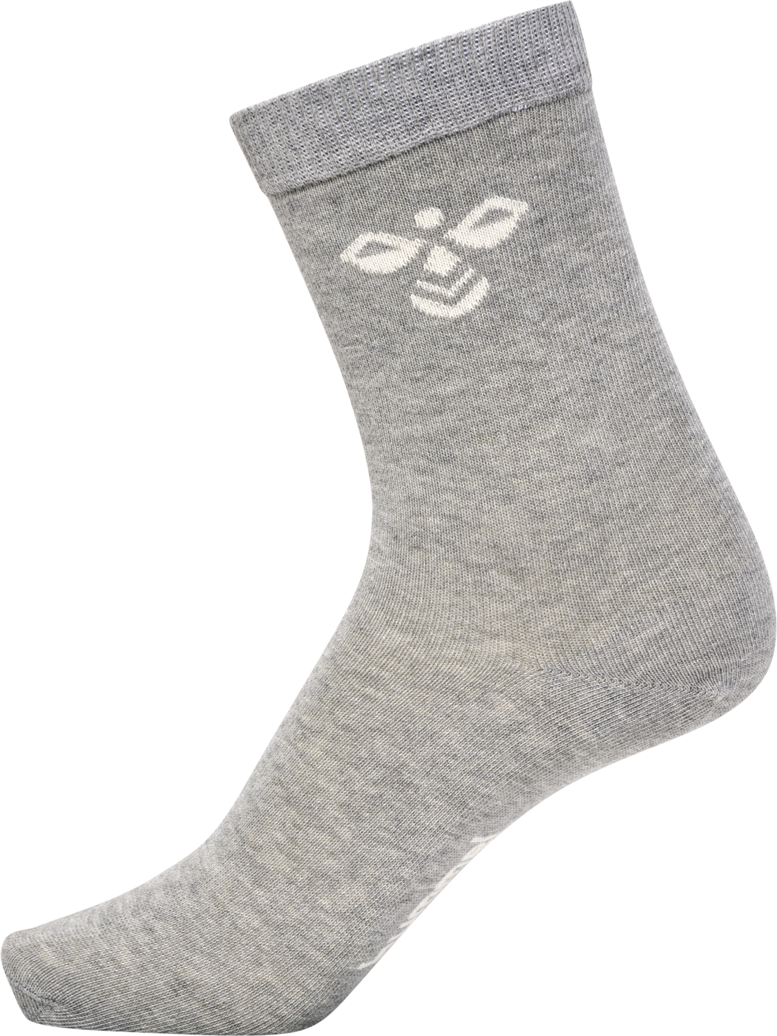 SUTTON 3-PACK SOCK, GREY MELANGE, packshot