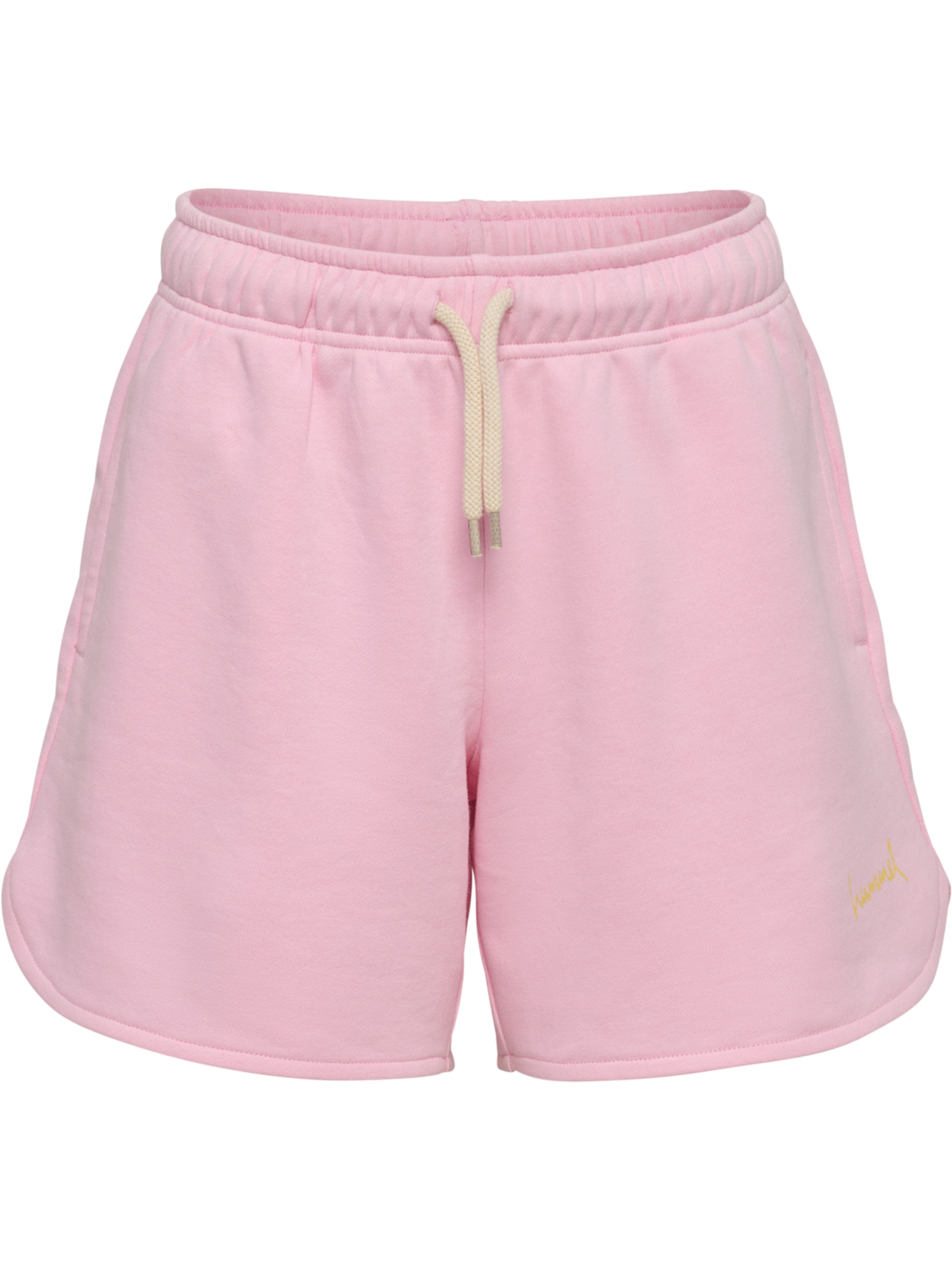 hmlJR SUMMER SWEAT G SHORTS, PINK LADY, packshot