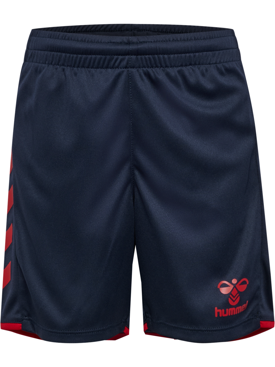 hmlCORE 2.0 SHORTS KIDS, MARINE/TRUE RED, packshot